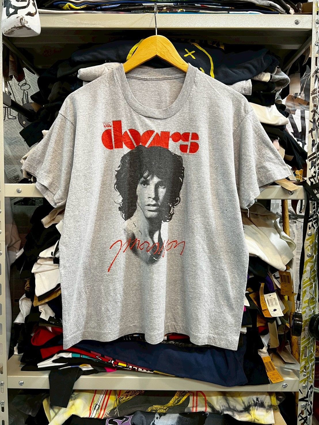 Band Tees The Door vintage tee Size US L / EU 52-54 / 3 - 1 Thumbnail