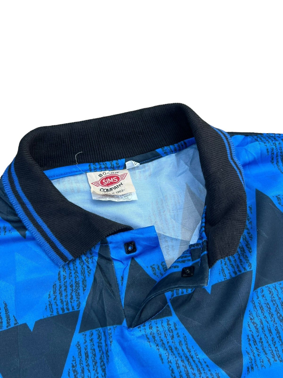 Vintage RARE! 90s SIMS Board Company Jersey Shirt Size US XL / EU 56 / 4 - 6 Thumbnail
