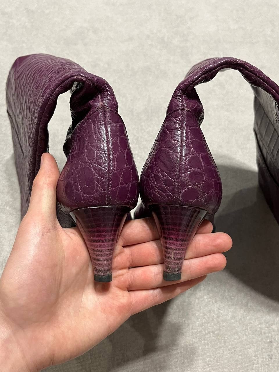 Roberto Cavalli Rare Roberto Cavalli Vintage Women`s Leather Heels Boots 37 Size US 7 / IT 37 - 15 Thumbnail