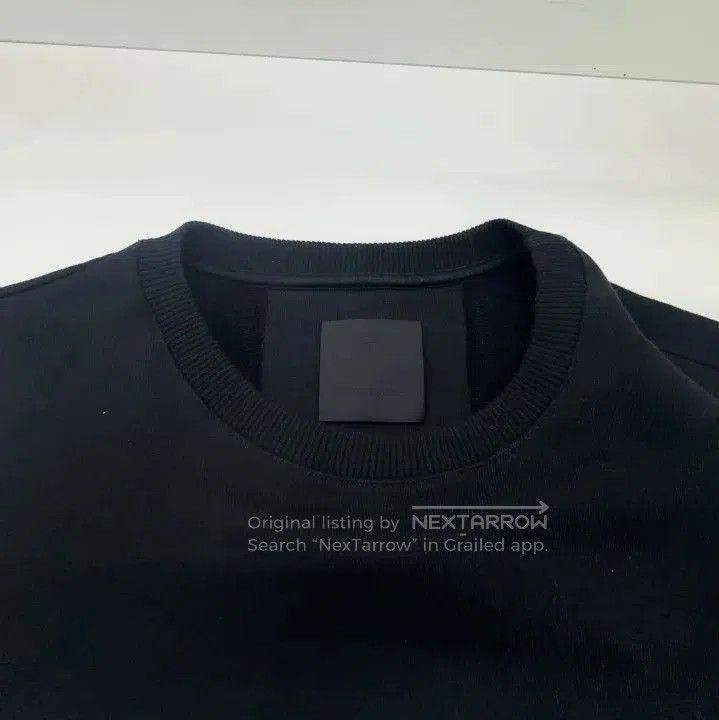 Givenchy Givenchy SS22 Logo Embroidery Long-Sleeve Sweatshirt. Size US M / EU 48-50 / 2 - 6 Thumbnail