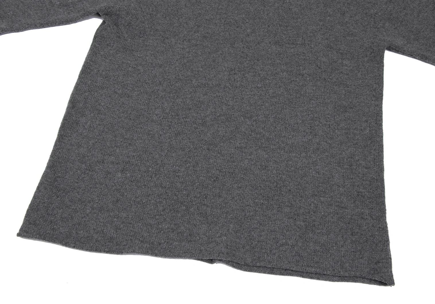 Yohji Yamamoto Yohji Yamamoto Wool Blend Design Neck Sweater Size US L / EU 52-54 / 3 - 7 Thumbnail
