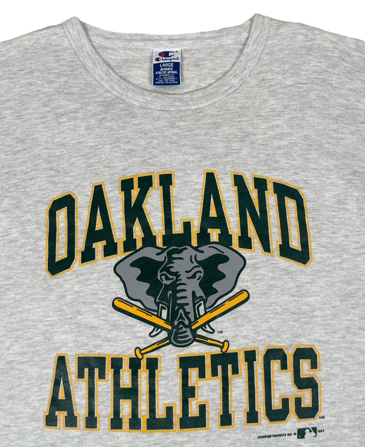 MLB 90s Vintage Oakland Athletics tee Size US L / EU 52-54 / 3 - 2 Thumbnail