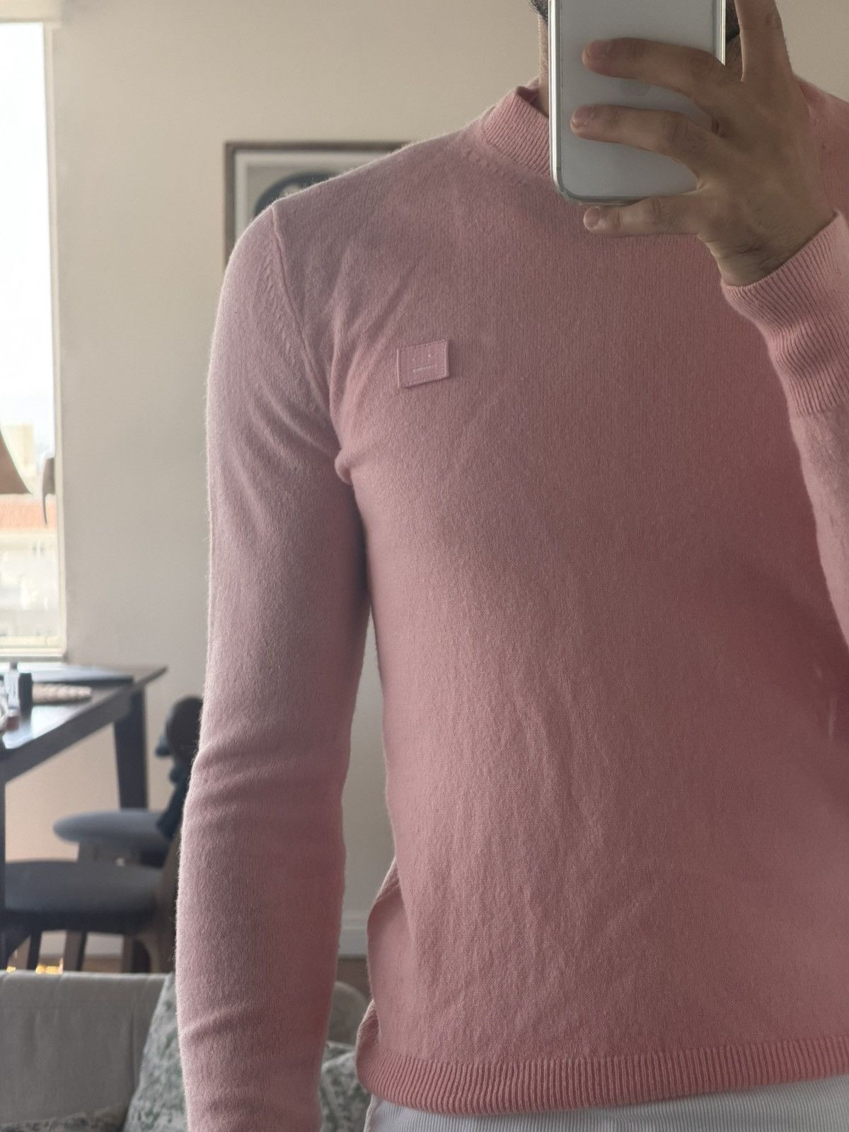 Acne Studios Acne Studios Pink Sweater Size US M / EU 48-50 / 2 - 3 Thumbnail