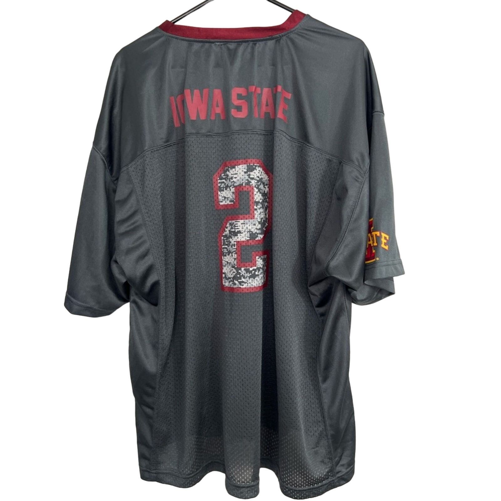 Russell Athletic Russell Athletic Iowa State Cyclones #2 Camo Jersey Men RARE Size US XXL / EU 58 / 5 - 2 Thumbnail