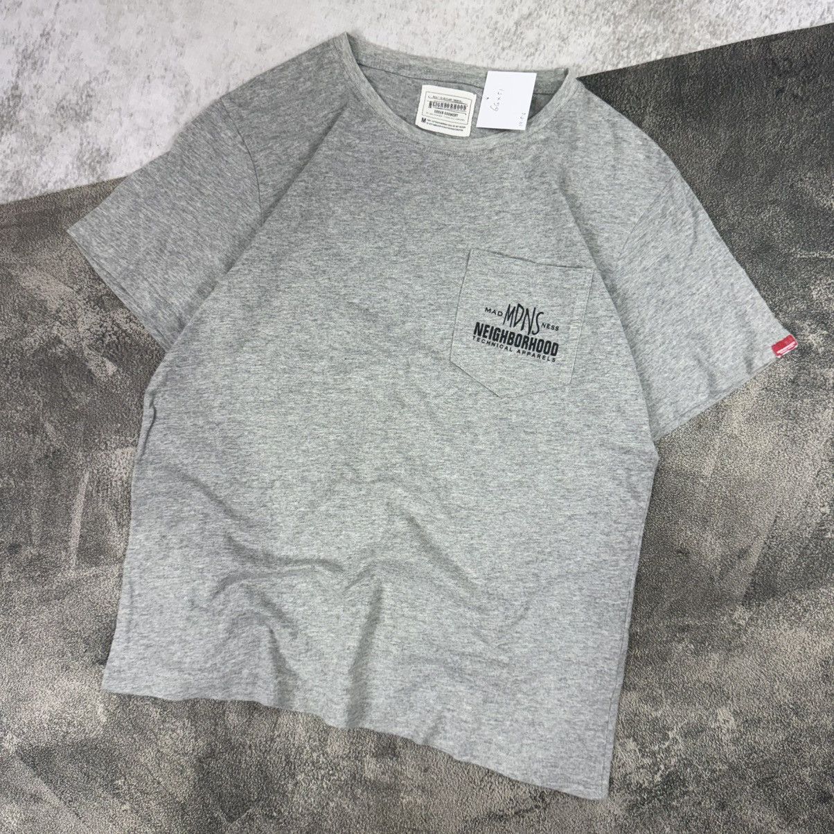 Japanese Brand Neighborhood x Madness short slevee tee grey Size US M / EU 48-50 / 2 - 2 Thumbnail