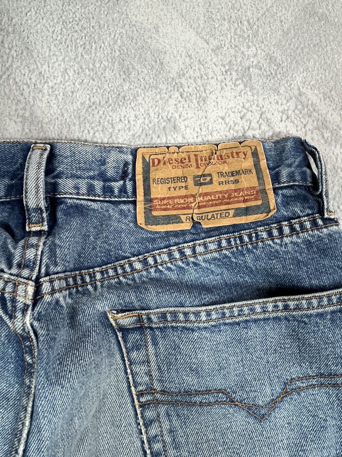Diesel × Vintage Vintage Diesel regular jeans denim faded style size 31 Size US 31 - 5 Thumbnail