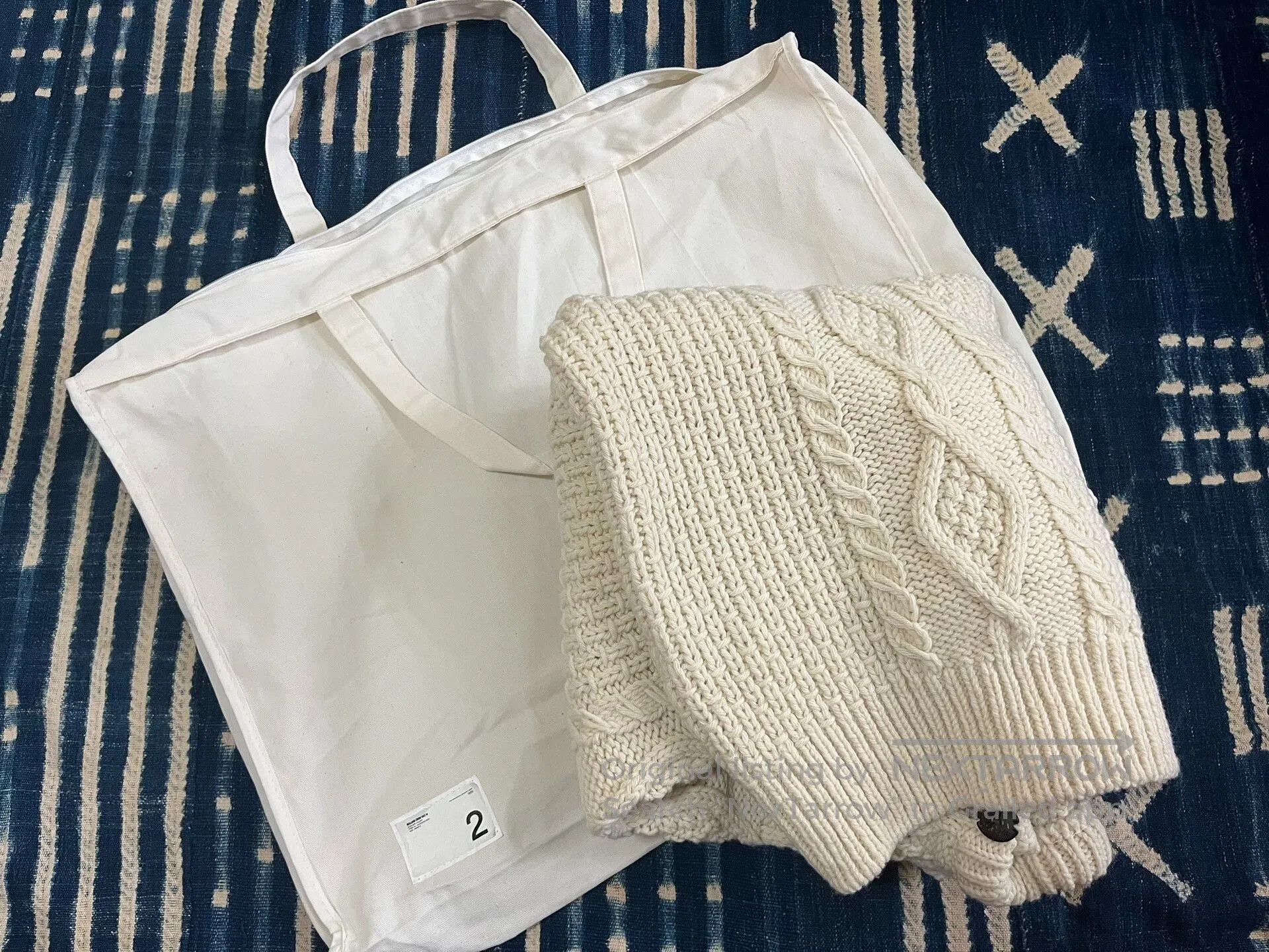 Visvim visvim ivory crew knit sweater. Size M / US 6-8 / IT 42-44 - 3 Thumbnail