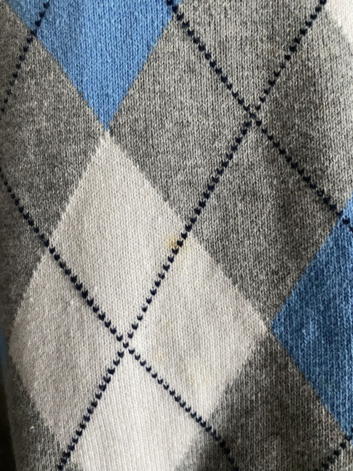 Tommy Hilfiger Tommy Hilfiger Argyle Sweater Size US XL / EU 56 / 4 - 5 Thumbnail