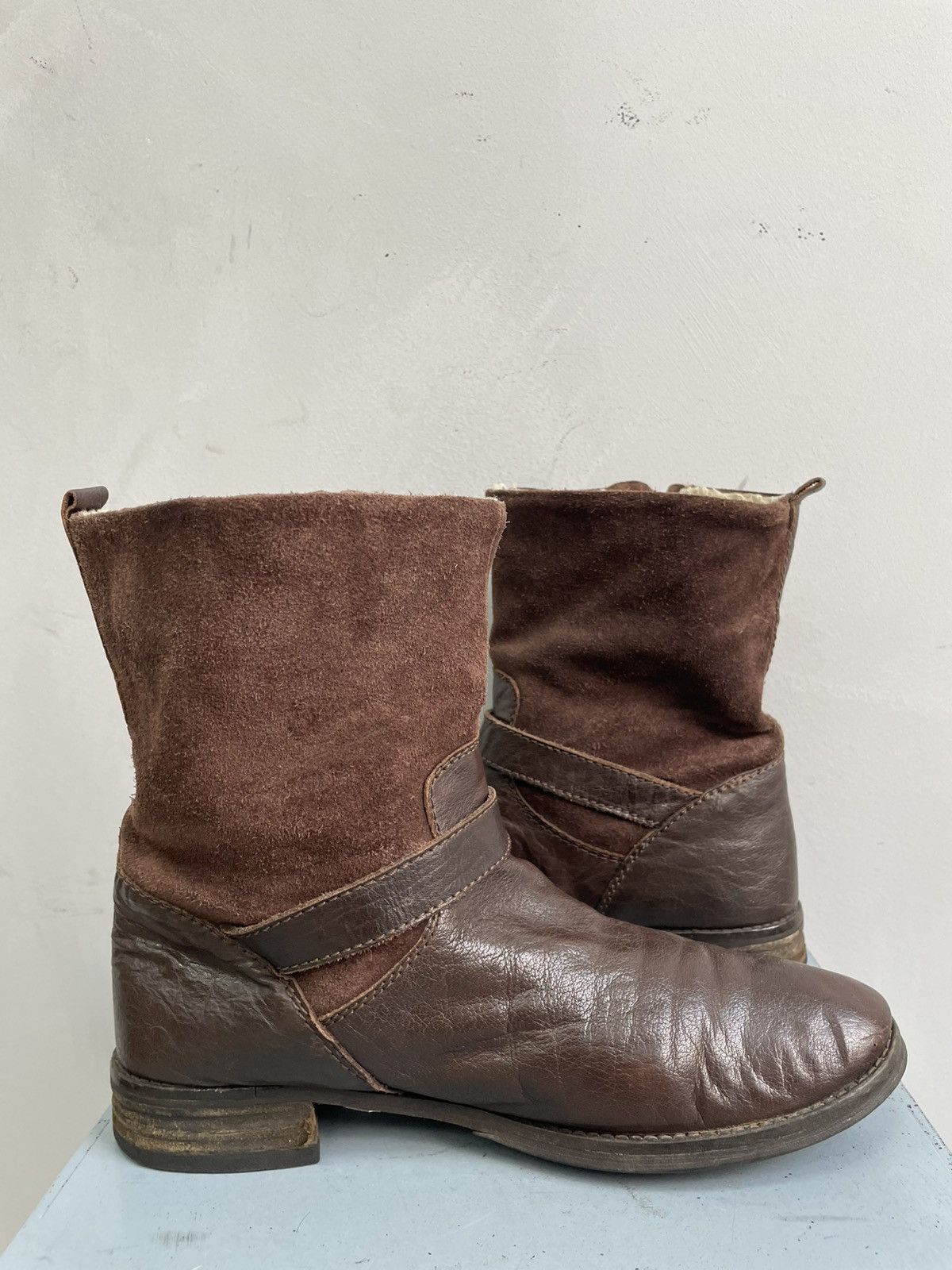 A.S.98 Ankle Avant Garde belted moto boots A.S. 98 style japanese Size US 7.5 / EU 40-41 - 9 Thumbnail