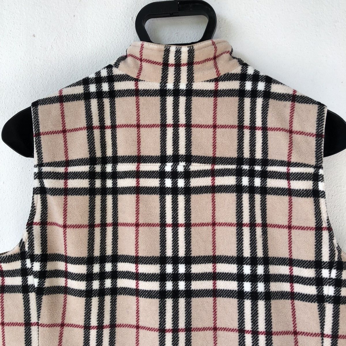 Burberry BURBERRY LONDON Reversible Vest - Nova Check Fleece Size S / US 4 / IT 40 - 11 Thumbnail