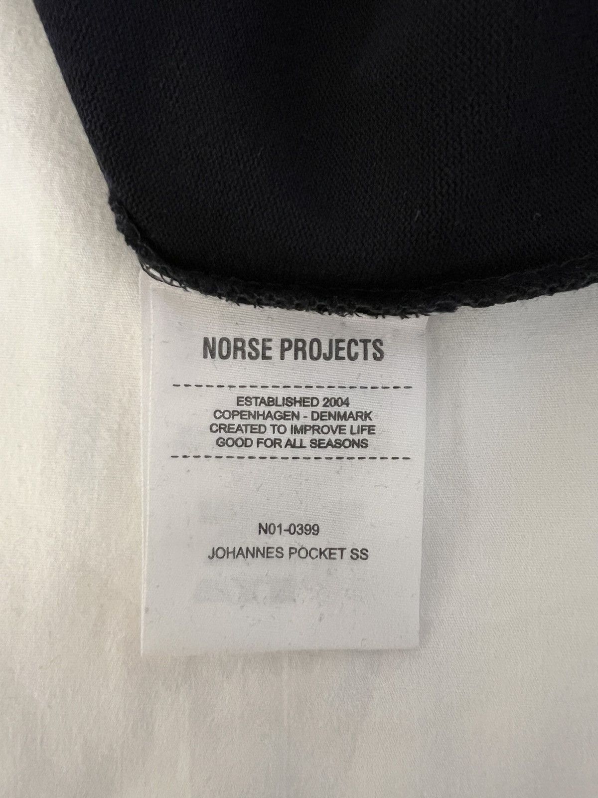 Norse Projects Norse Project Pocket T Shirt Size US L / EU 52-54 / 3 - 5 Thumbnail