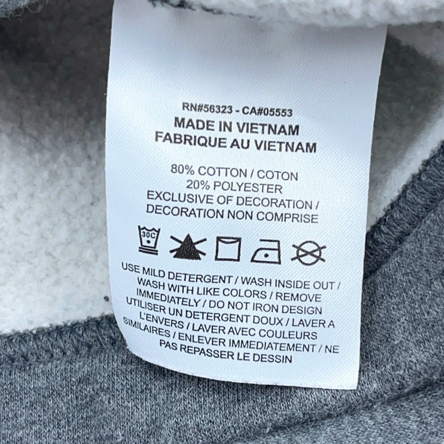 Nike Nike Sweatshirt Women Small Gray Cropped Pullover 1/4 Zip Just Do It Old School? Size S / US 4 / IT 40 - 6 Thumbnail