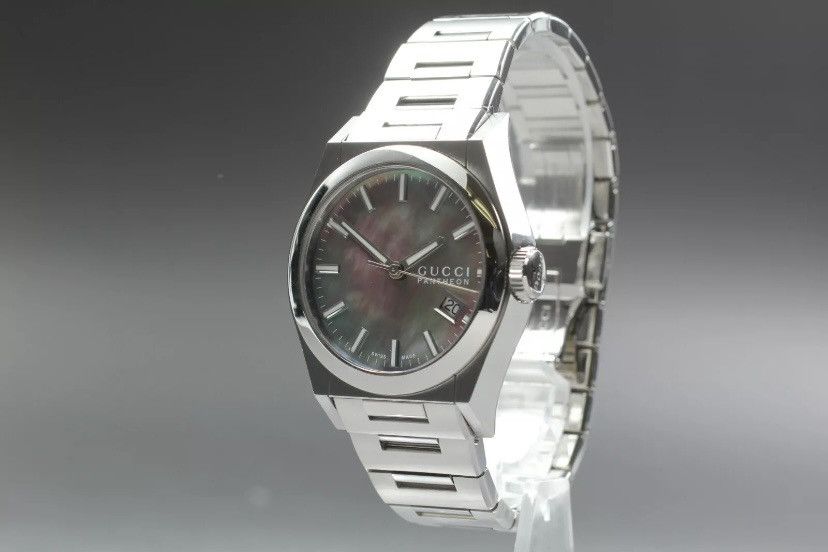 image of Gucci Pantheon Watch in Silver, Men's