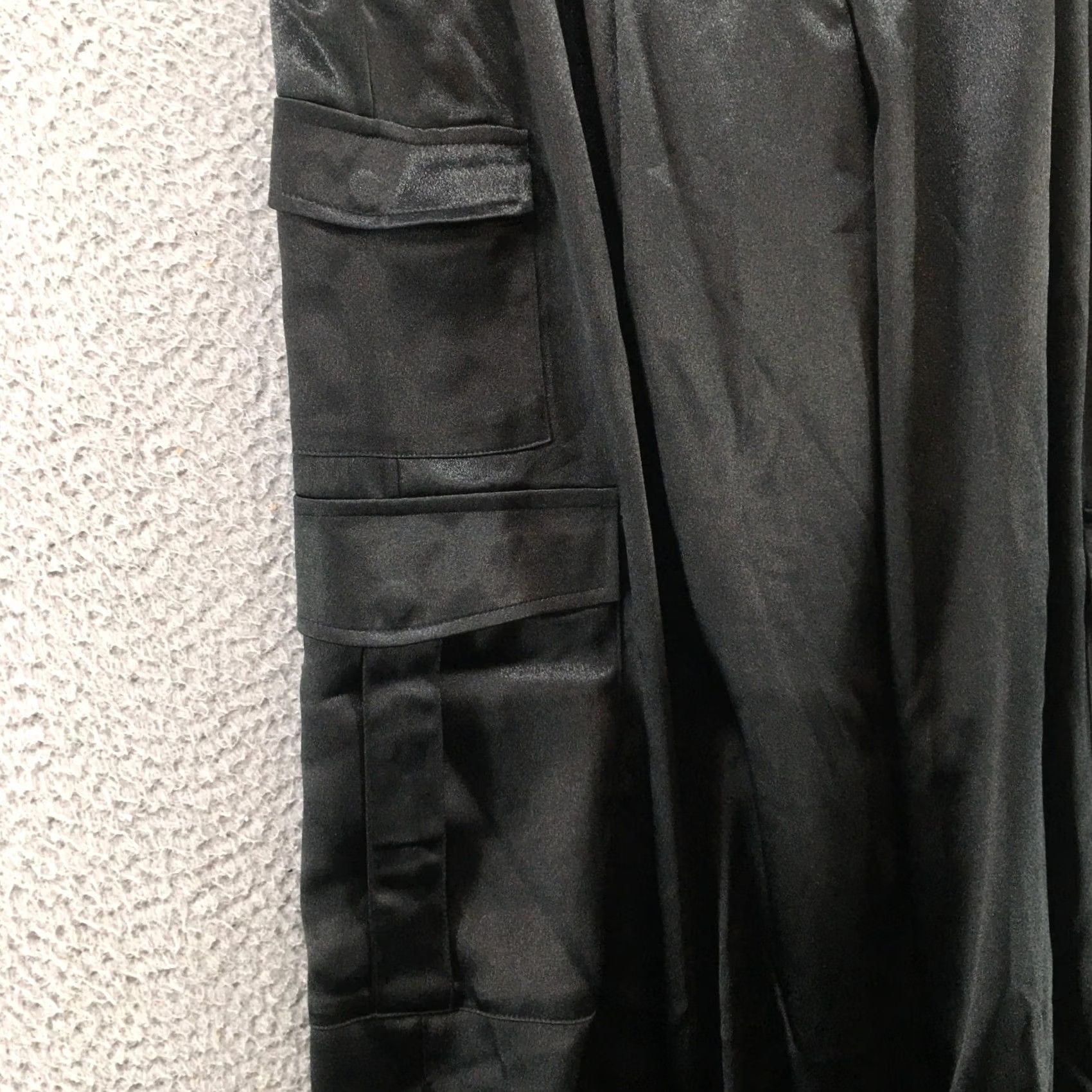 Vintage A New Day Cargo Pants Womens 12 Black Hi-Rise Pleated Front NEW / Pants / Regular / Black Size 34" / US 12 / IT 48 - 5 Thumbnail