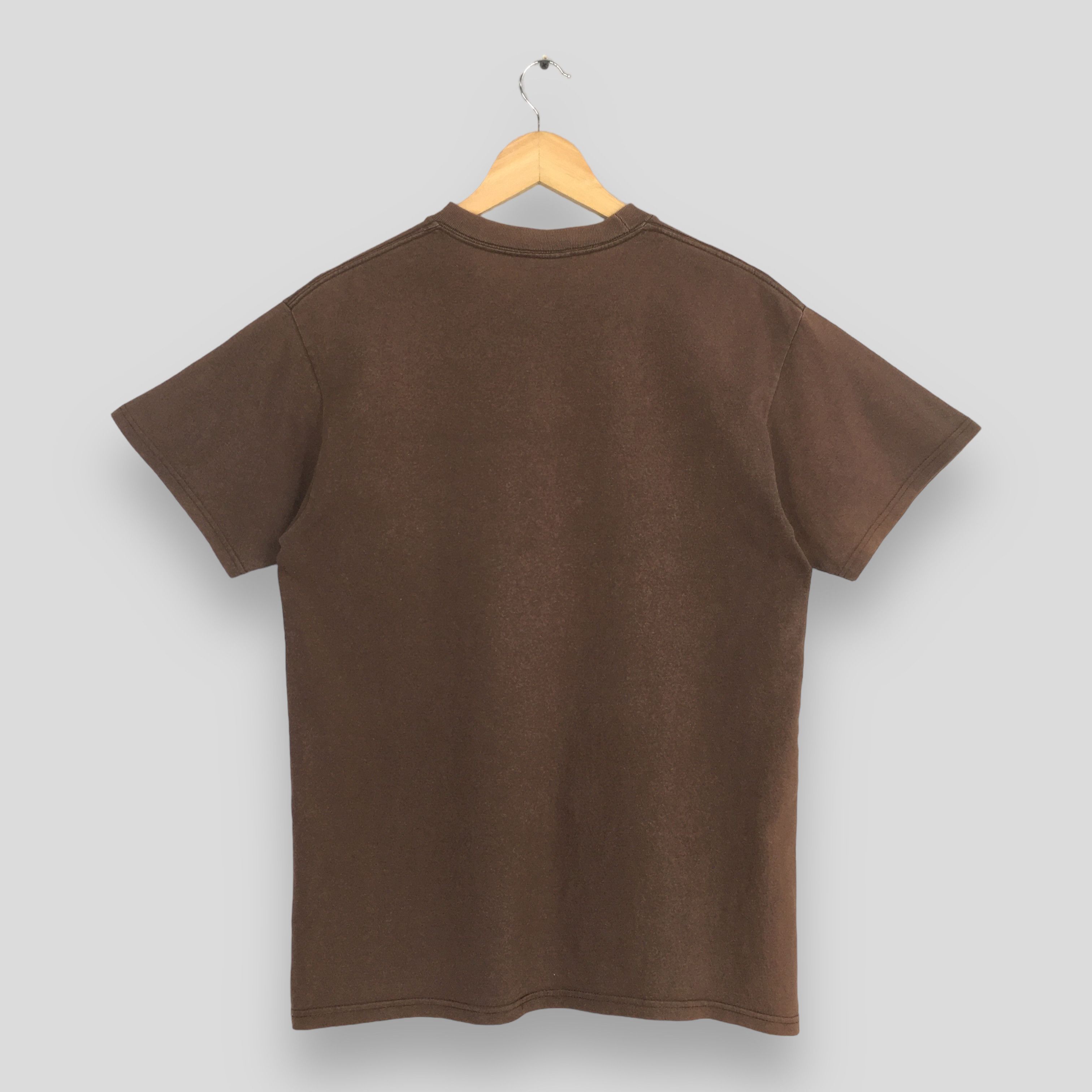 Stussy Vintage 90's Stussy Usa Brown T shirt Medium Size US M / EU 48-50 / 2 - 7 Thumbnail