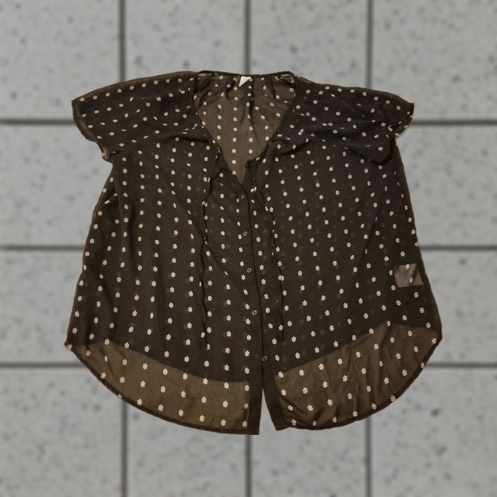 Old Navy Womens Old Navy Shirt Blouse XL Black Blouse Women XL Black Size XL / US 12-14 / IT 48-50 - 1 Thumbnail