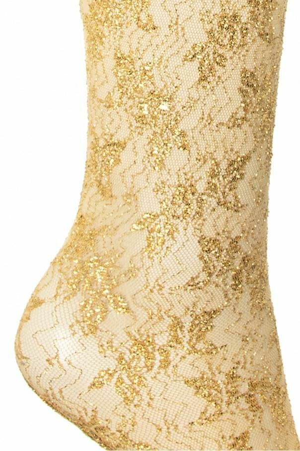 Gucci Size-S New Gucci Tights gold Size ONE SIZE - 2 Thumbnail