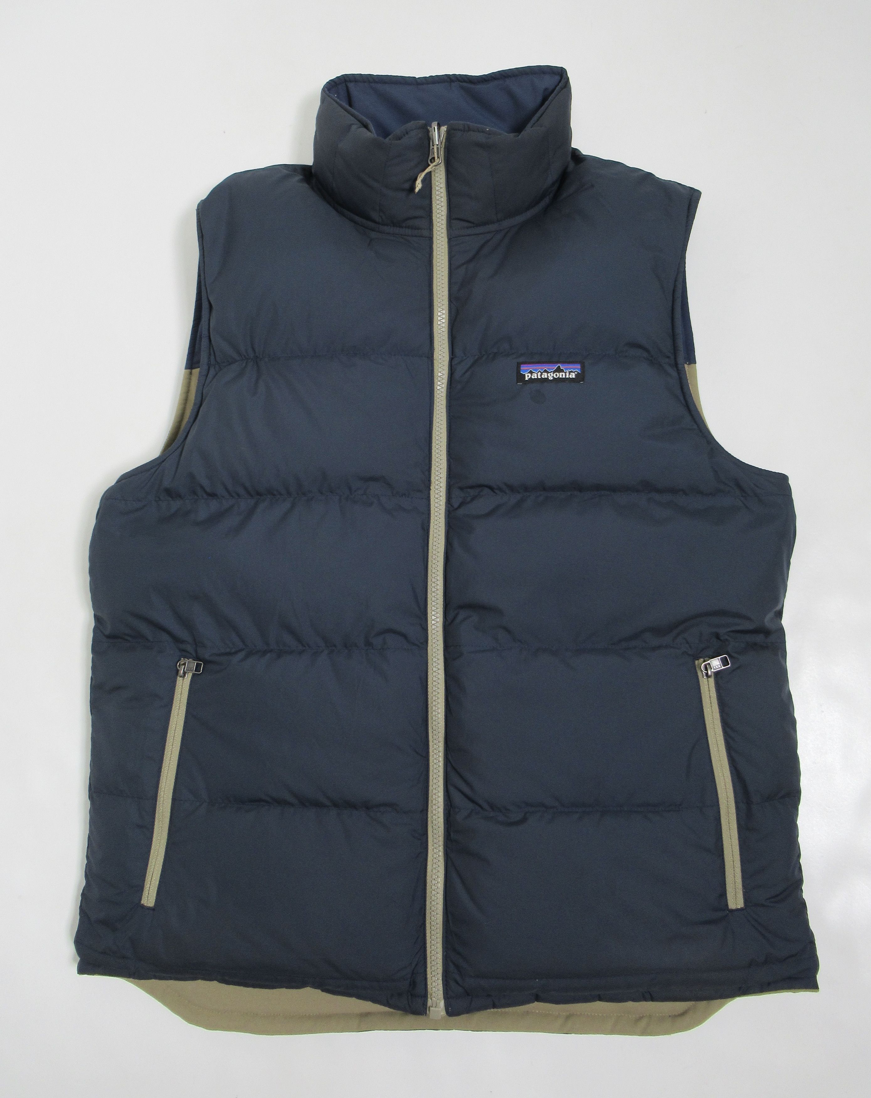 Patagonia Patagonia Reversible Bivy Down Vest Ash Tan ASHT 27587FA16 Size US M / EU 48-50 / 2 - 8 Thumbnail