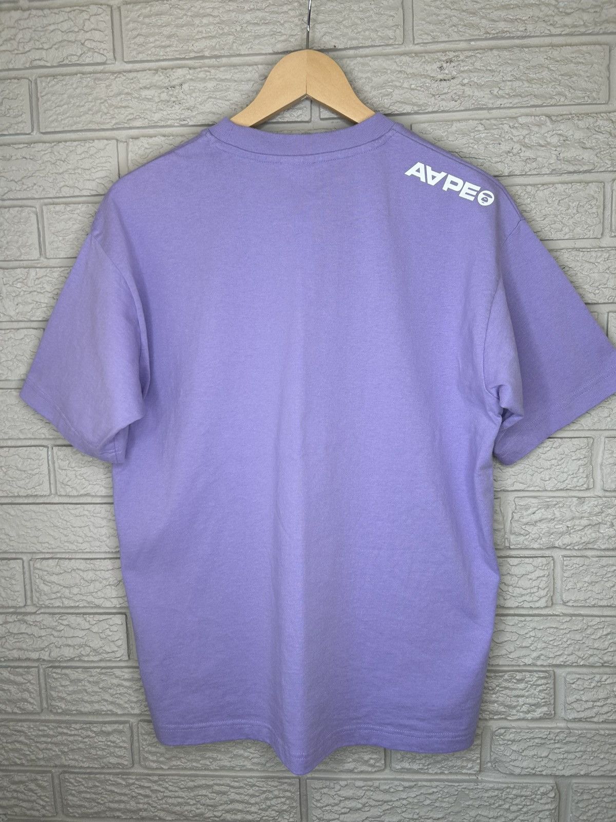 Aape Aape Badge Lavender T Shirt Size US S / EU 44-46 / 1 - 8 Thumbnail