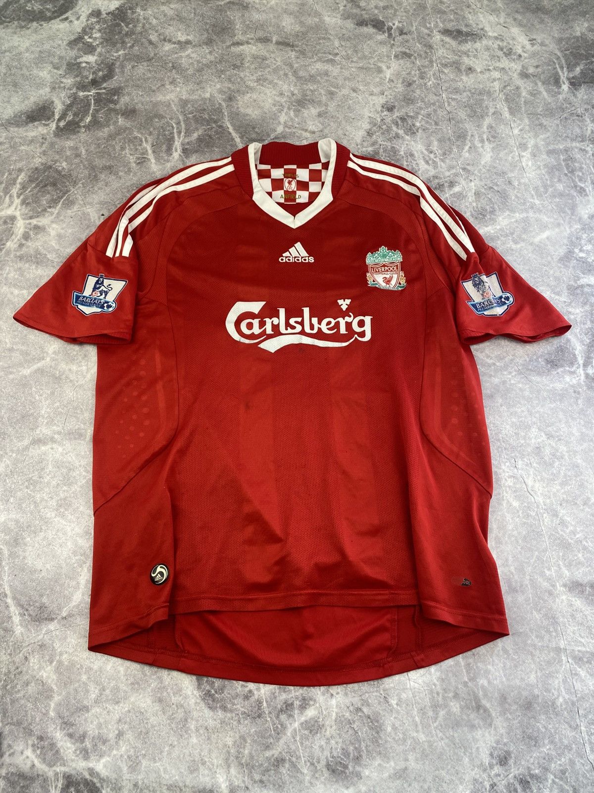 Adidas Adidas Liverpool 2008 Soccer Jersey Size: L Size US L / EU 52-54 / 3 - 1 Thumbnail