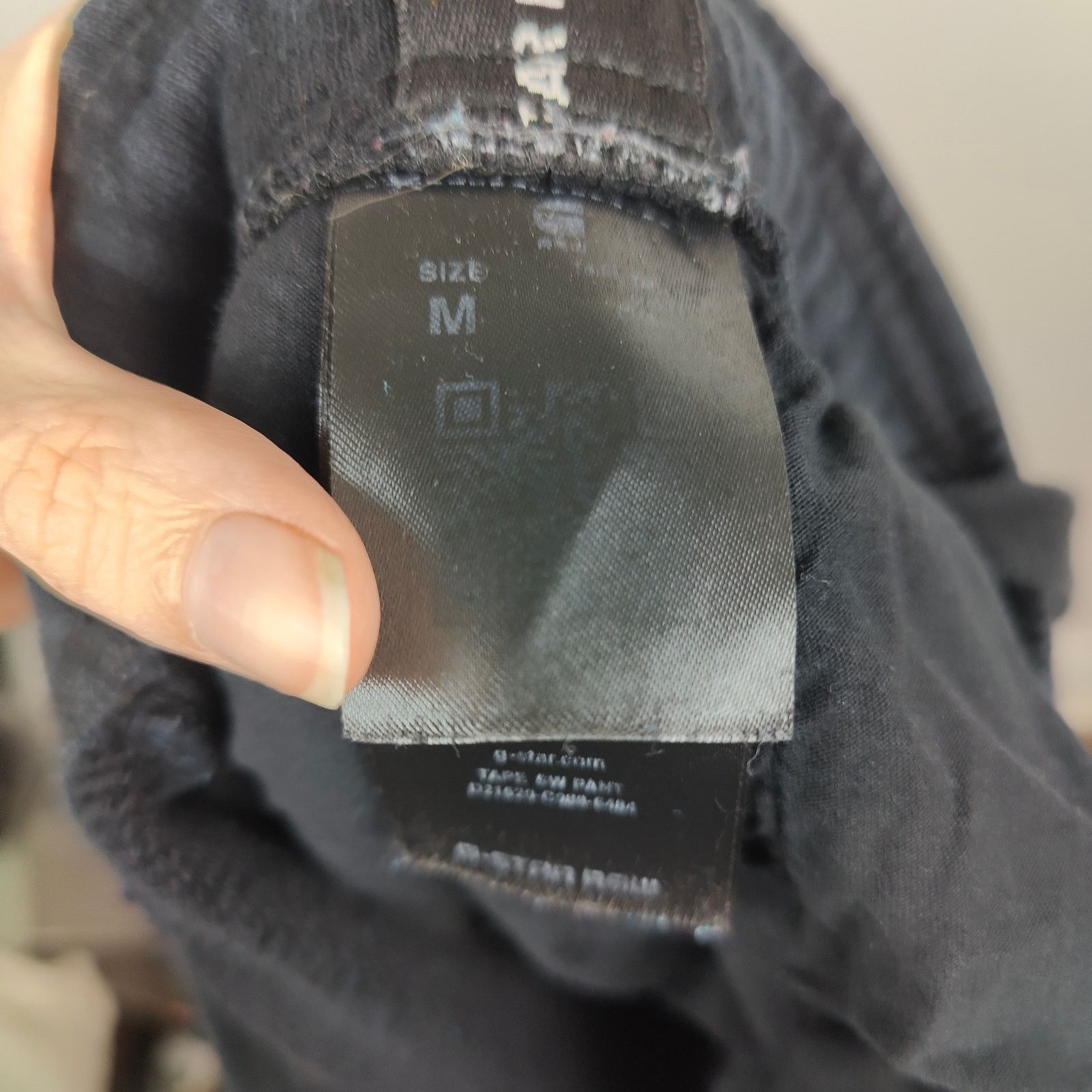 G-Star G-Star Raw Sweatpants Mens Medium Black Terry Jogger Size US 32 / EU 48 - 5 Thumbnail
