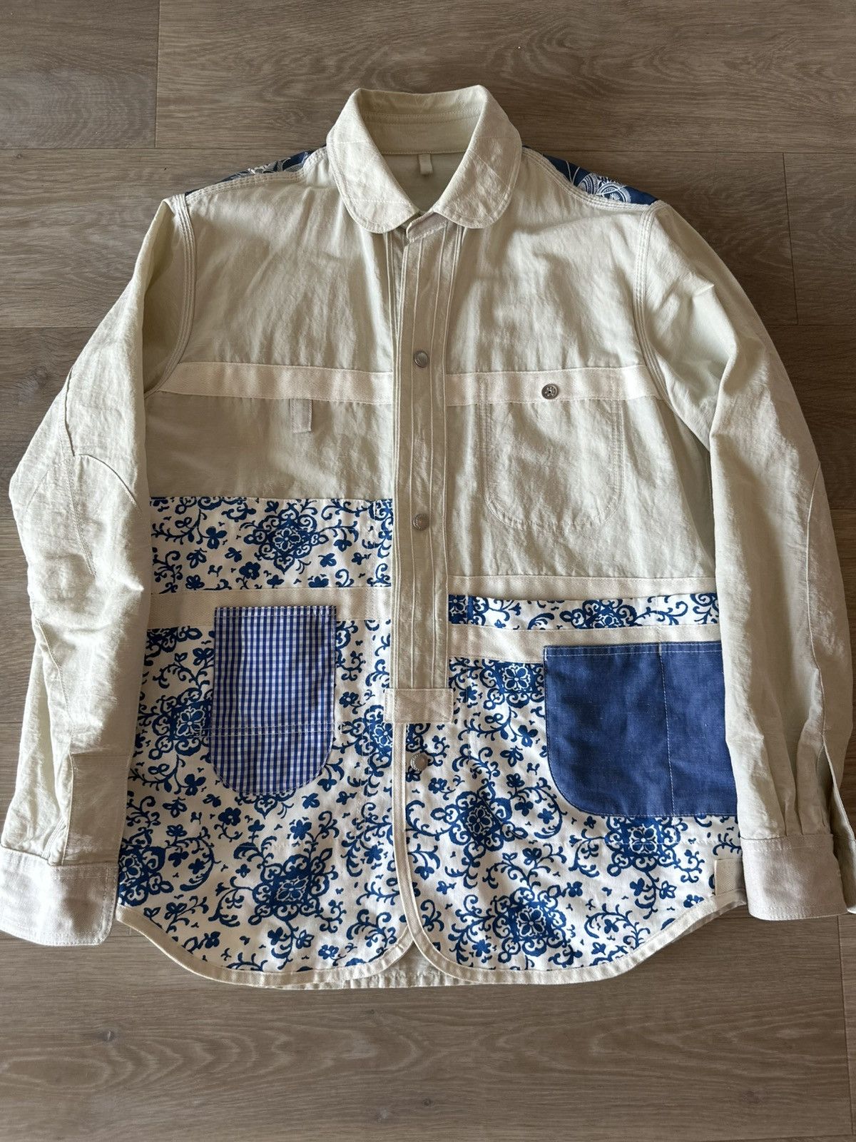 Junya Watanabe Junya Watanabe Man reversible shirt jacket Size US L / EU 52-54 / 3 - 1 Thumbnail