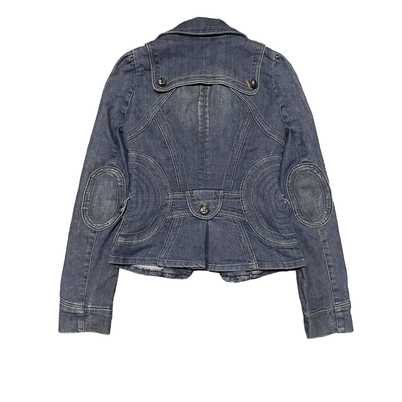 If Six Was Nine Vtg Mcginnn Denim Indigo Jacket If Six Was Nine Inspired Size XS / US 0-2 / IT 36-38 - 12 Thumbnail