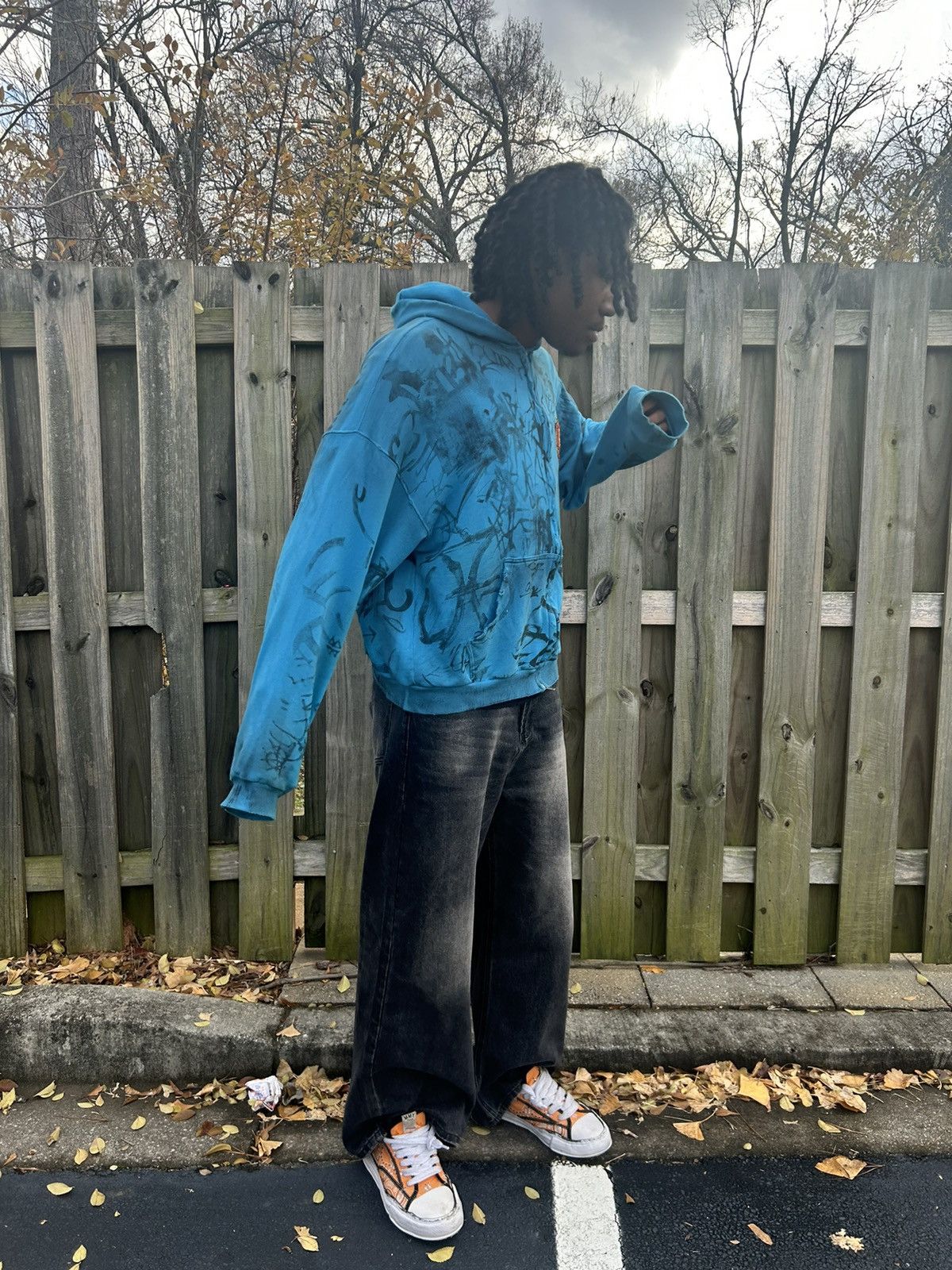 Japanese Brand Black Sea washed denim Size US 30 / EU 46 - 3 Thumbnail
