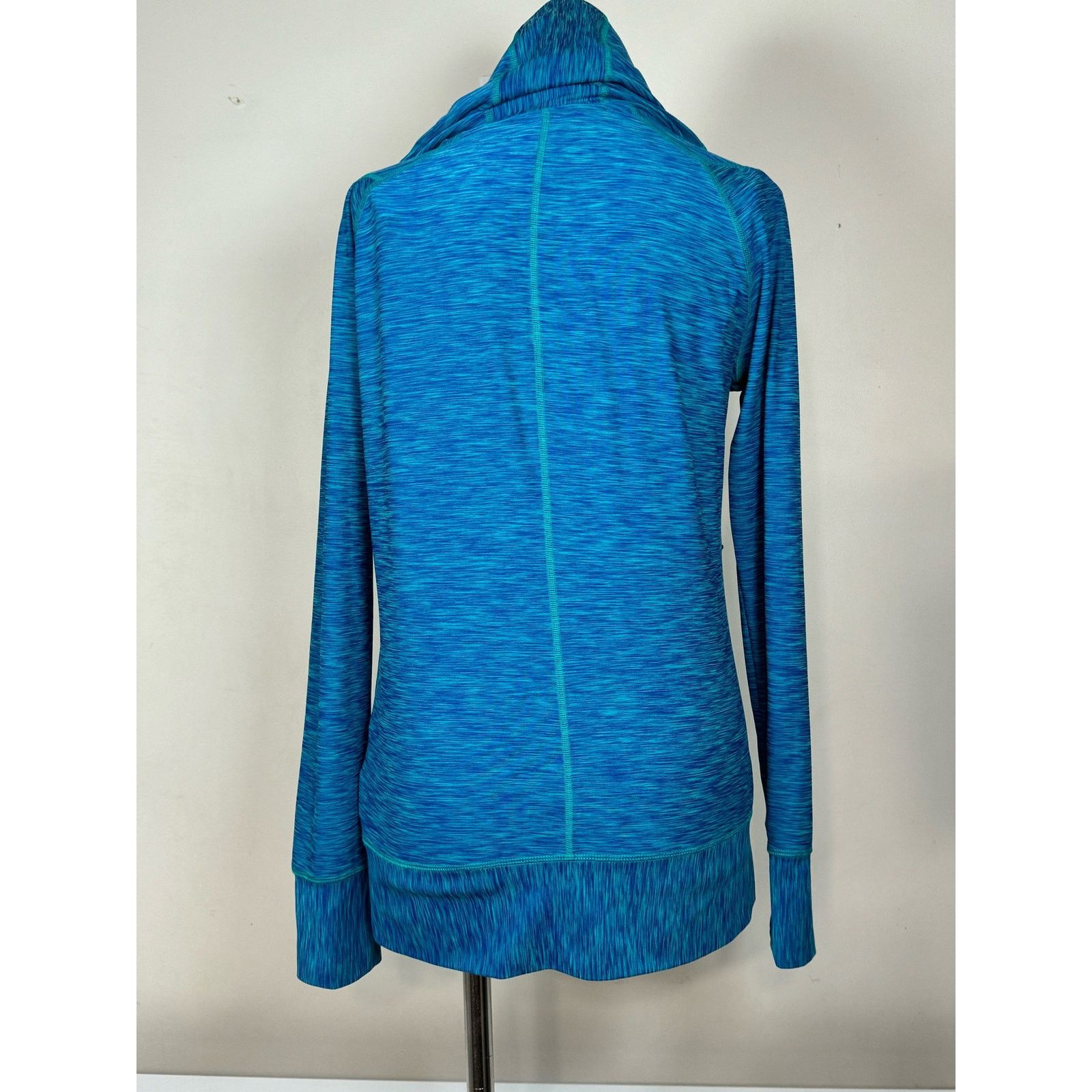 Prana Prana Blue Heather Full Zip Hooded Dragonfly Jacket Size M Size M / US 6-8 / IT 42-44 - 3 Thumbnail