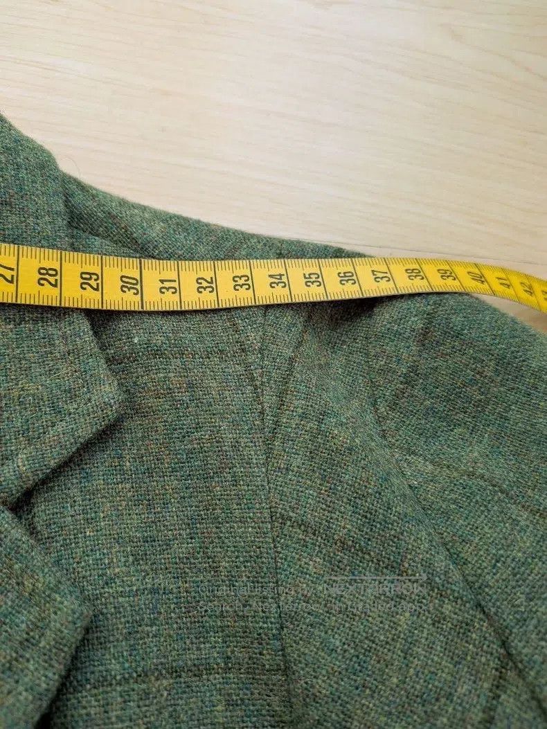 Comme des Garcons Comme Des Garcons Back Design Green Plaid Blazer Jacket Co Size S / US 4 / IT 40 - 6 Thumbnail