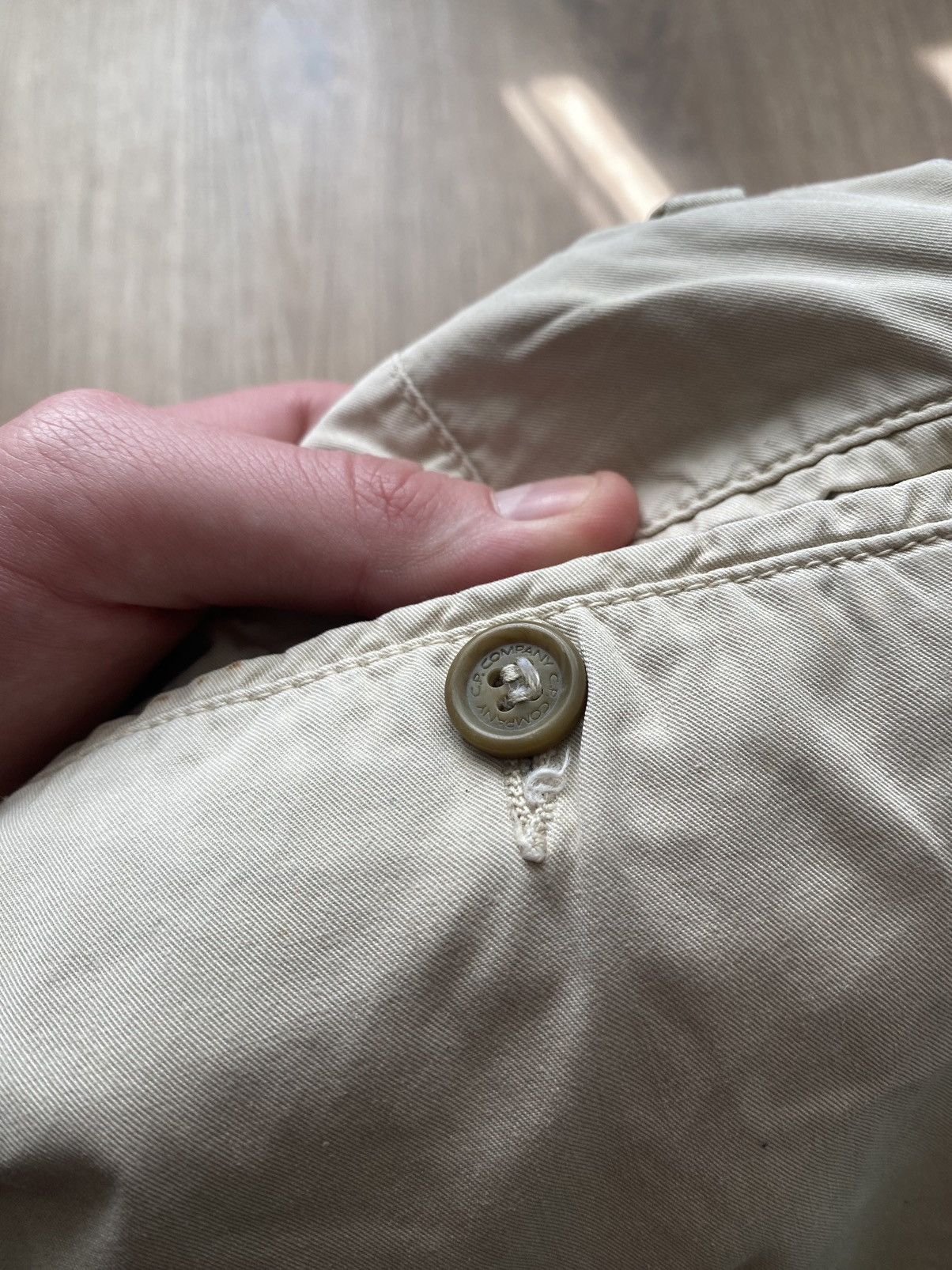 C.P. Company × Vintage Vintage C.P. Company by Massimo Osti baggy beige pants Size US 38 / EU 54 - 11 Thumbnail