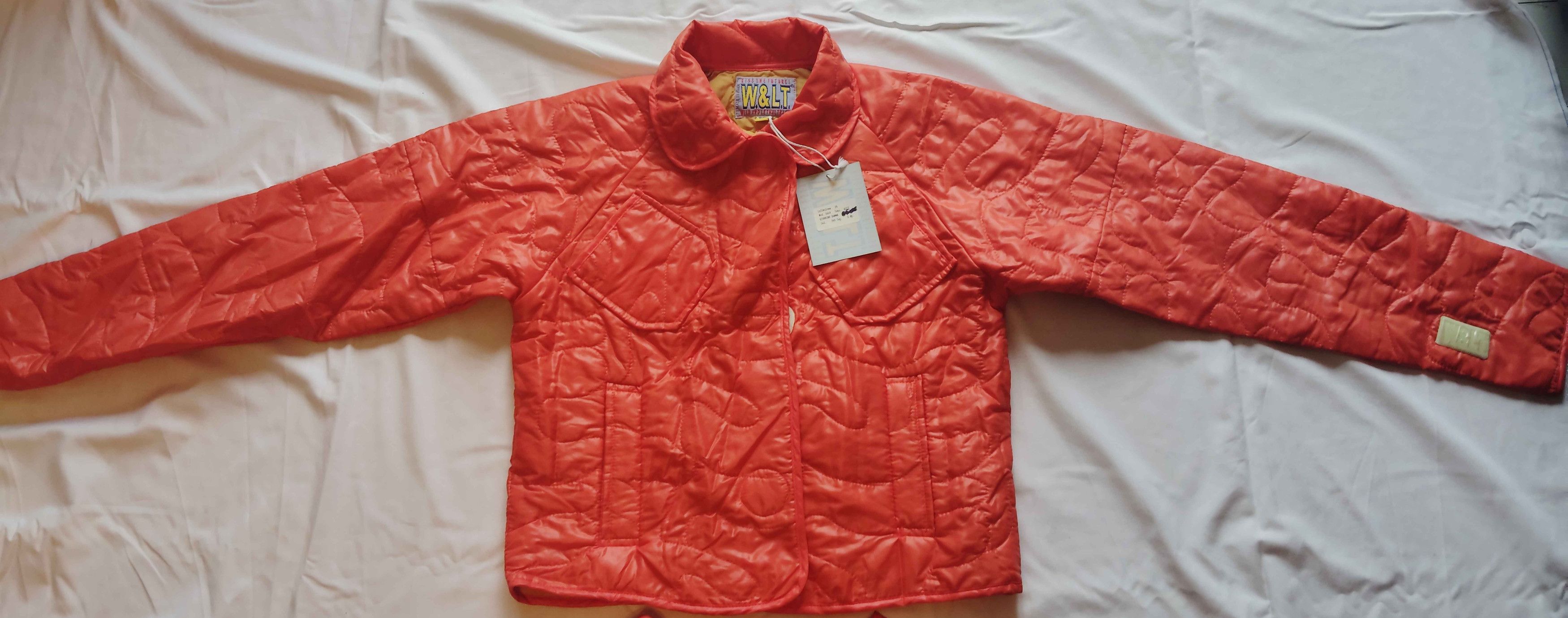 Walter Van Beirendonck W&LT "Wonderland" AW1996 Orange Wrap Jacket Deadstock Size US S / EU 44-46 / 1 - 2 Thumbnail