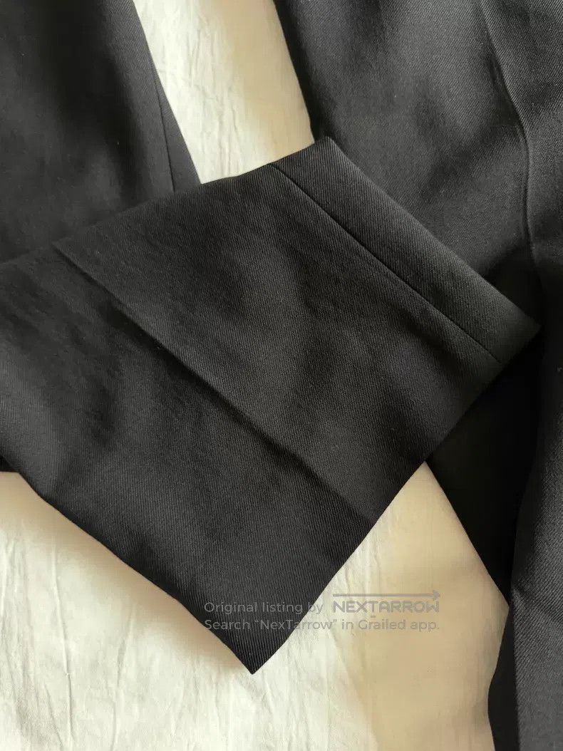 Saint Laurent Paris Saint Laurent Paris Basic Black Trousers Size US 34 / EU 50 - 7 Thumbnail