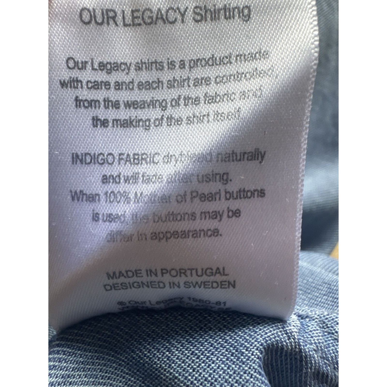 Our Legacy Vintage Our legacy Oxford Shirt Size US M / EU 48-50 / 2 - 6 Thumbnail