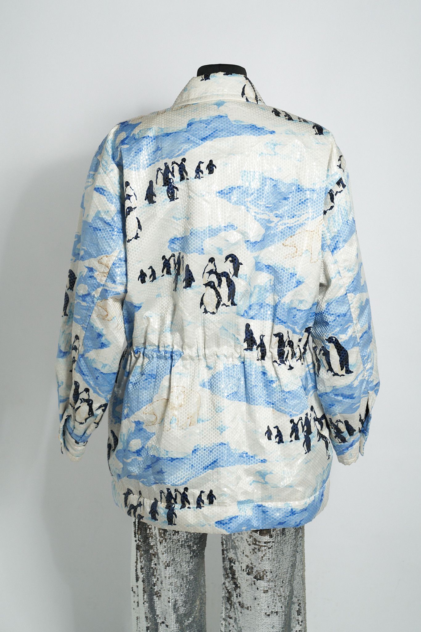 Escada Vintage Escada Coat with Penguins ‘Global Warming’ Parka Size XL / US 12-14 / IT 48-50 - 2 Thumbnail