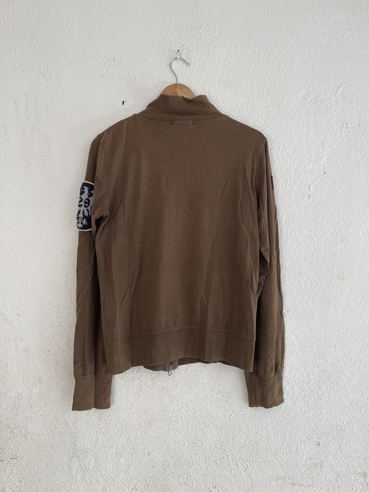 If Six Was Nine × Japanese Brand × Le Grande Bleu (L.G.B.) 291295 Homme Army German Eagle Zip Up Shirt Size US M / EU 48-50 / 2 - 2 Thumbnail