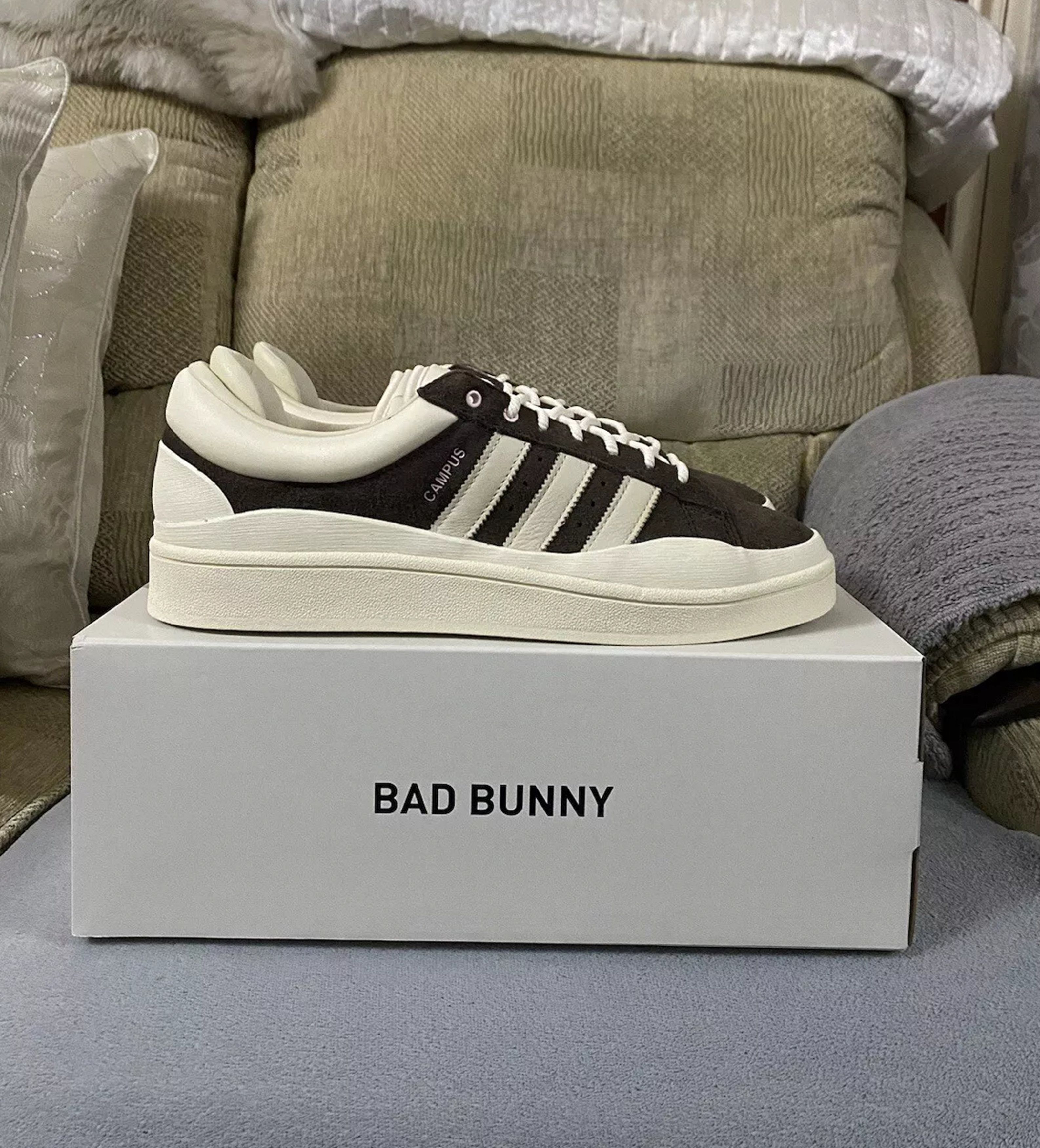 Adidas Bad Bunny’s Forum Buckle Low Brown Tint Size US 11.5 / EU 44-45 - 1 Thumbnail