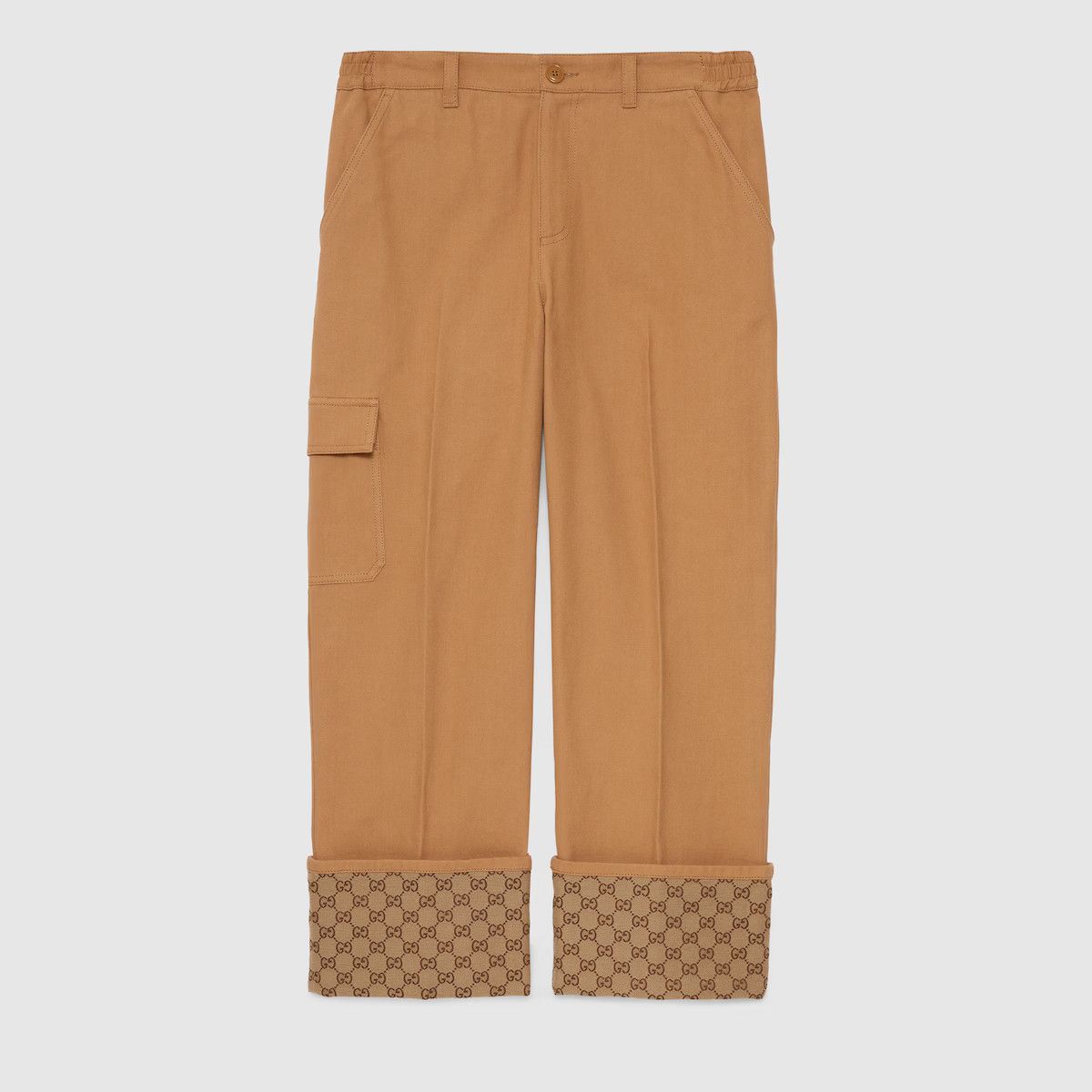 GUCCI JEANS PANTS CARGO MONOGRAM GG LOGO ‎730040 XDCC8 2254