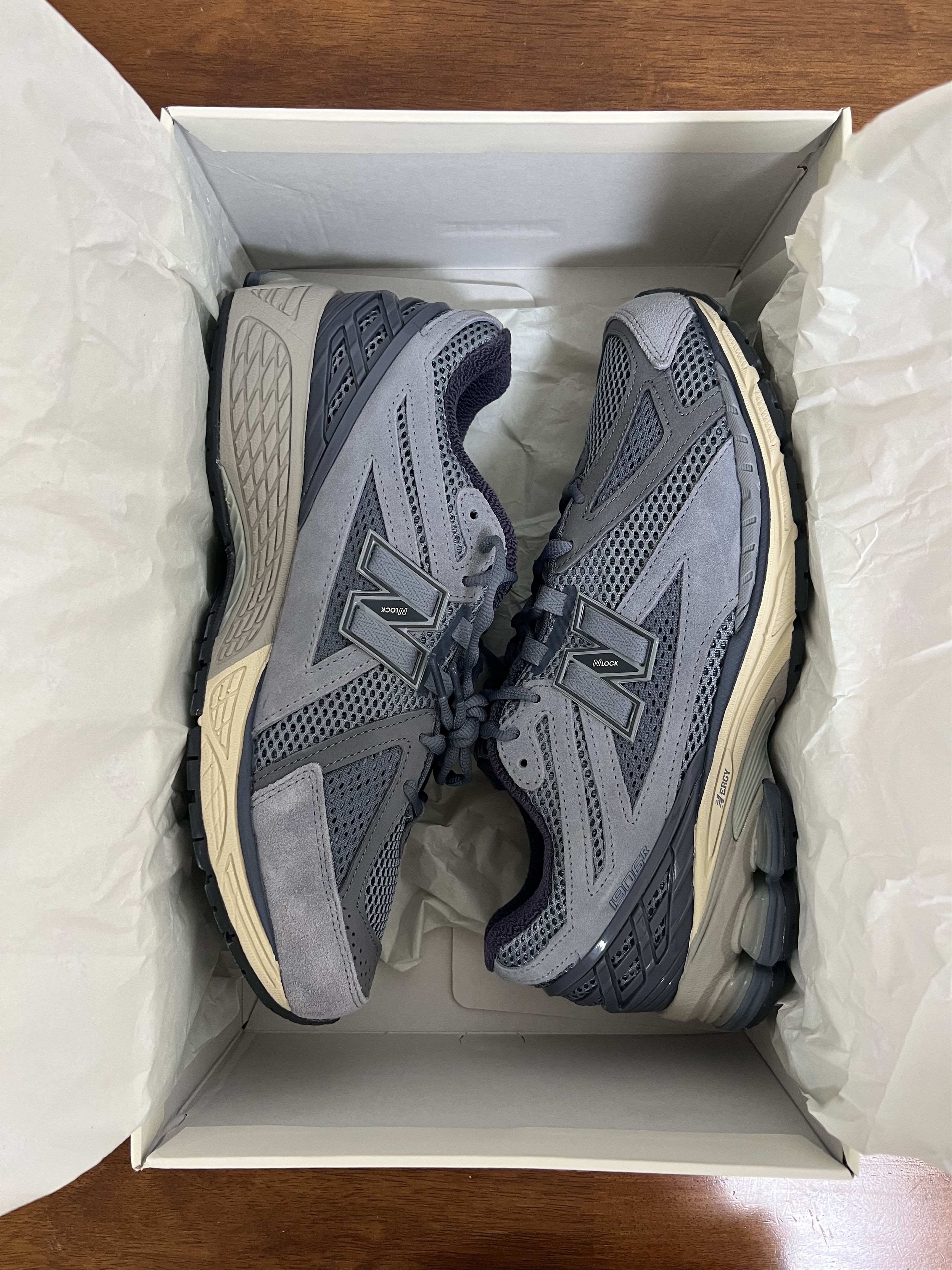 Auralee × New Balance 💚 FW23 Auralee x New Balance 1906R Blue NEW Size US 11 / EU 44 - 15 Thumbnail