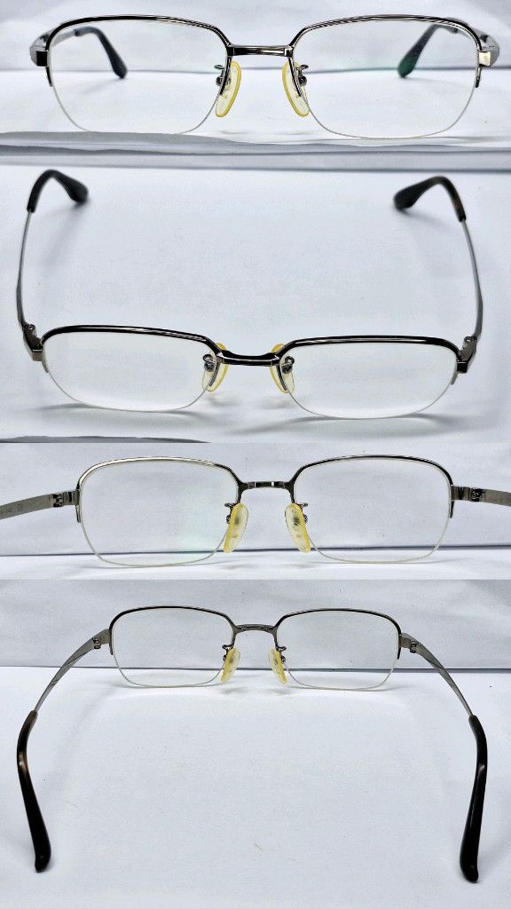Other Vainqueur VA-1004 Titanium IP Plating Half-Rim Glasses 14g Size ONE SIZE - 3 Thumbnail