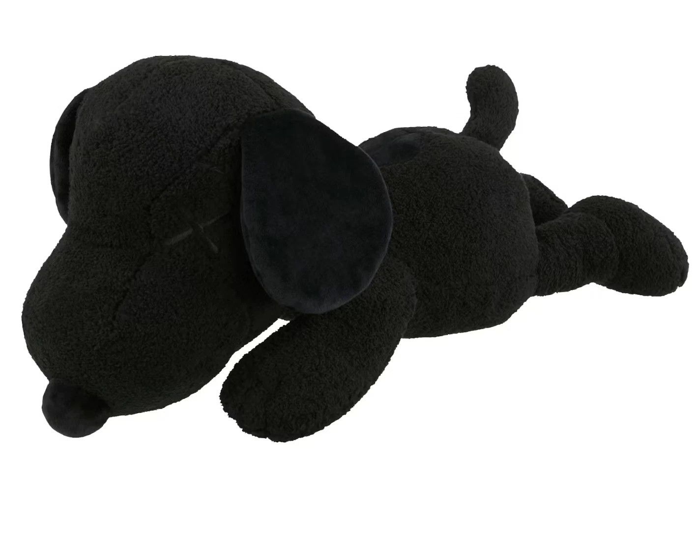 Kaws × Peanuts × Uniqlo KAWS x Uniqlo x Peanuts Snoopy Plush (Medium) Black Size ONE SIZE - 1 Thumbnail