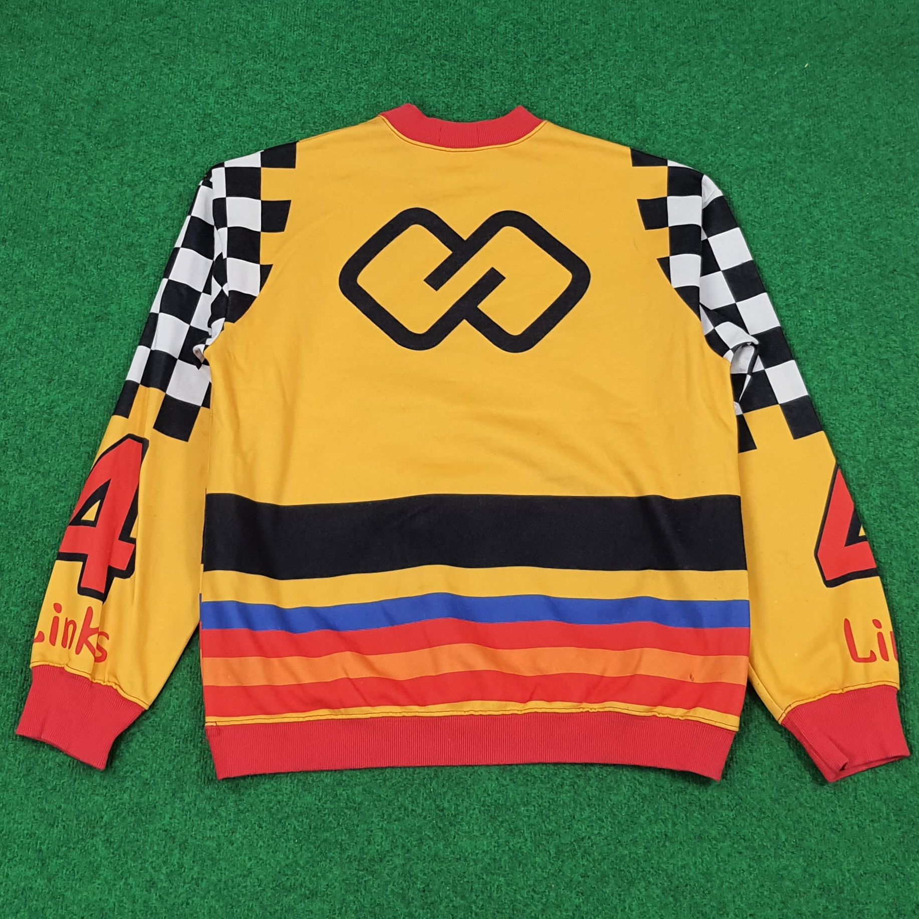 Japanese Brand × Vintage Vintage 555 FILM LINK Japanese Style Sweatshirt C220N5 Size US L / EU 52-54 / 3 - 3 Thumbnail