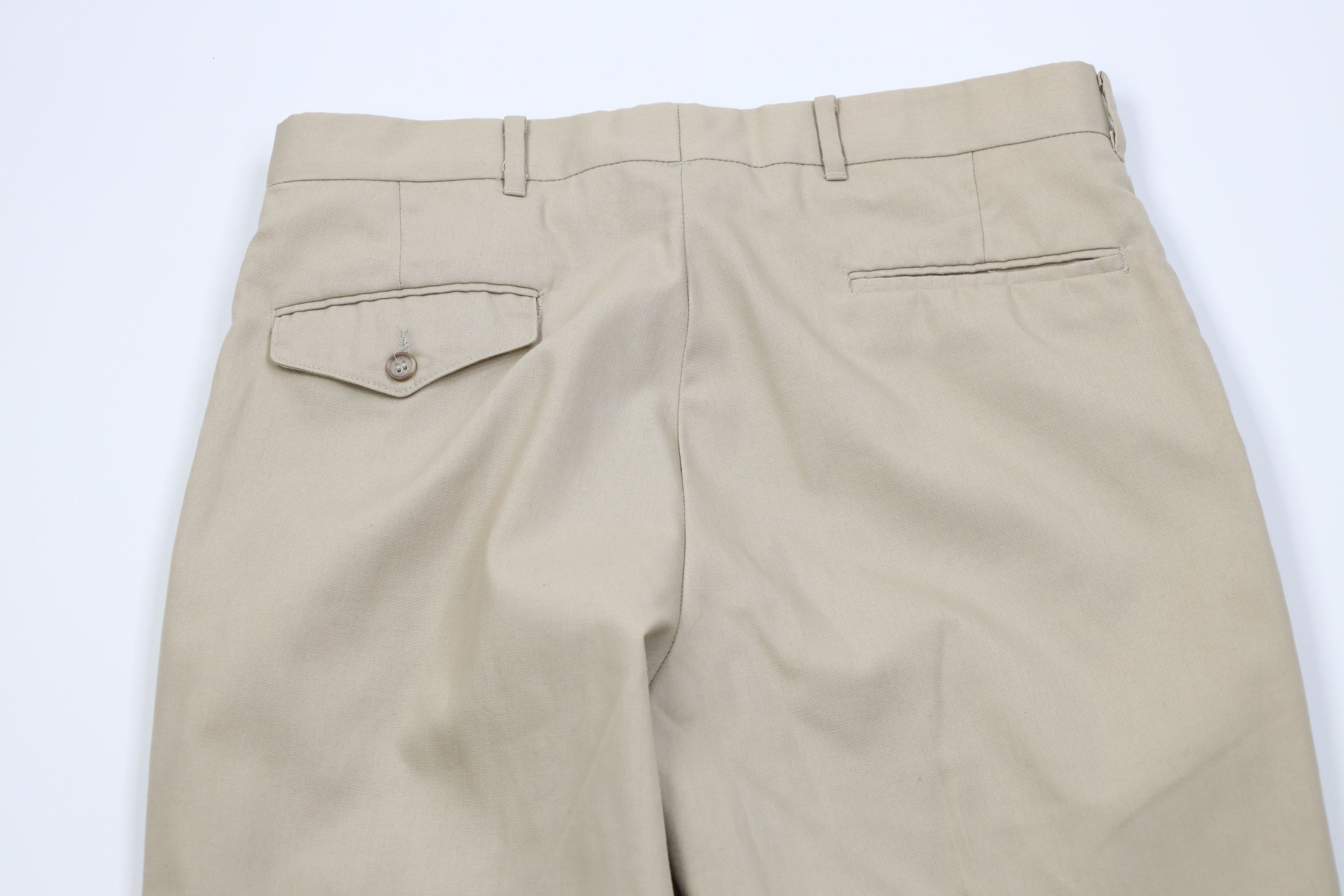 Vintage Vintage 70s Streetwear Knit Flared Wide Leg Chino Pants USA Size US 32 / EU 48 - 10 Thumbnail