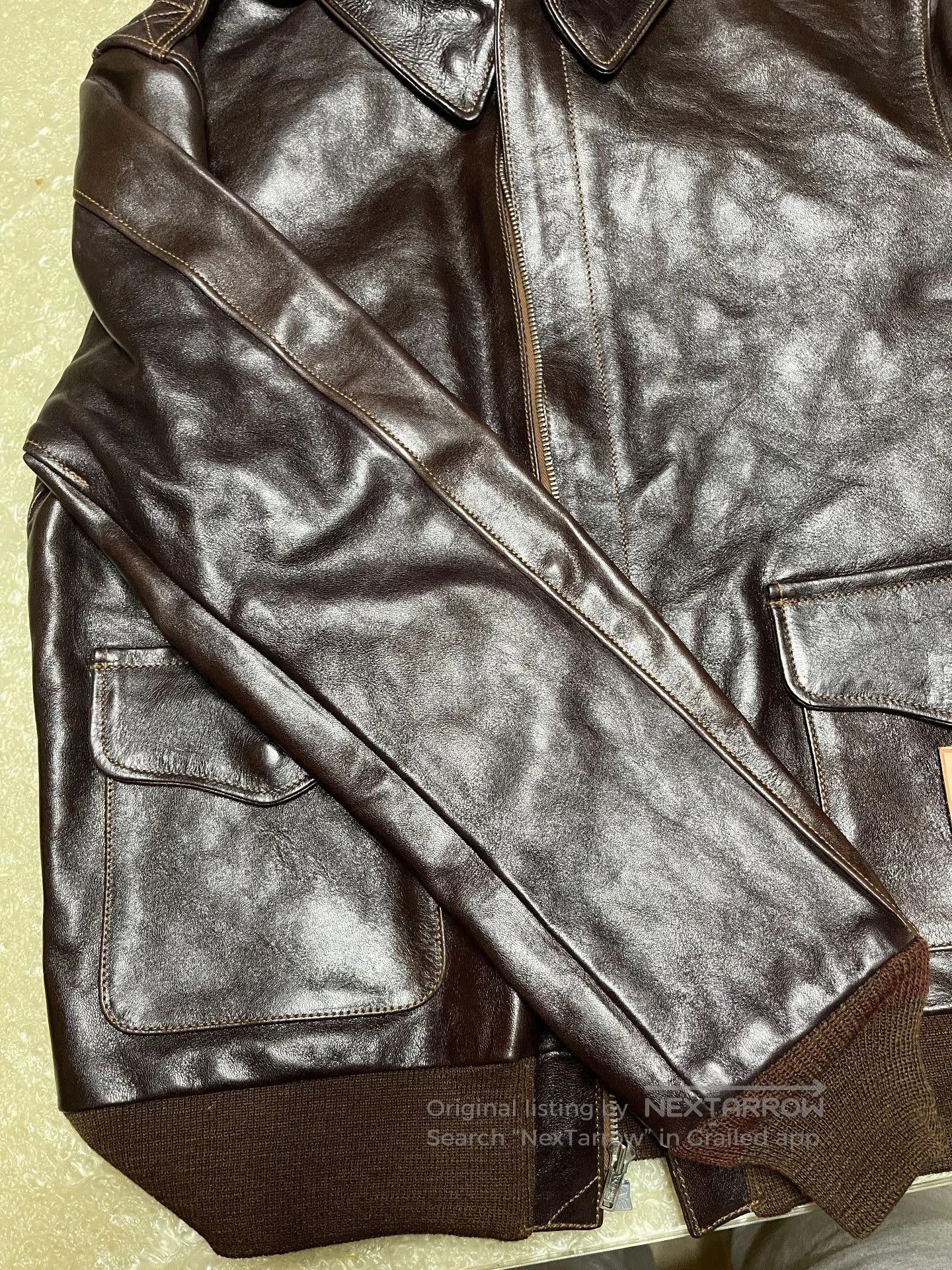 Japanese Brand Japanese California Bear Horsehide Vest. Size US XXS / EU 40 - 5 Thumbnail