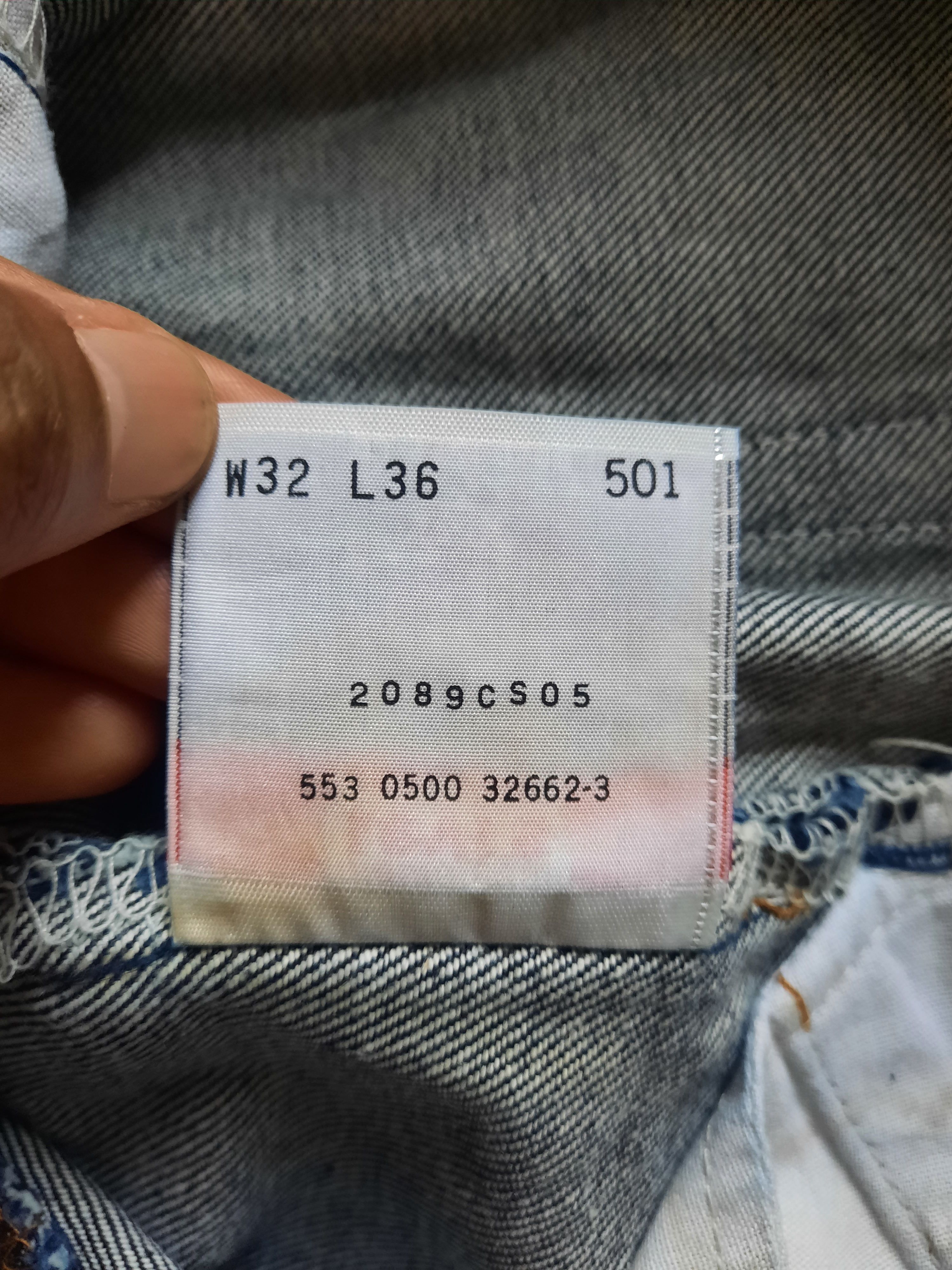 Levi's 🔥Vintage 90s levis 501xx made in usa indigo denim jeans Size US 31 - 12 Thumbnail