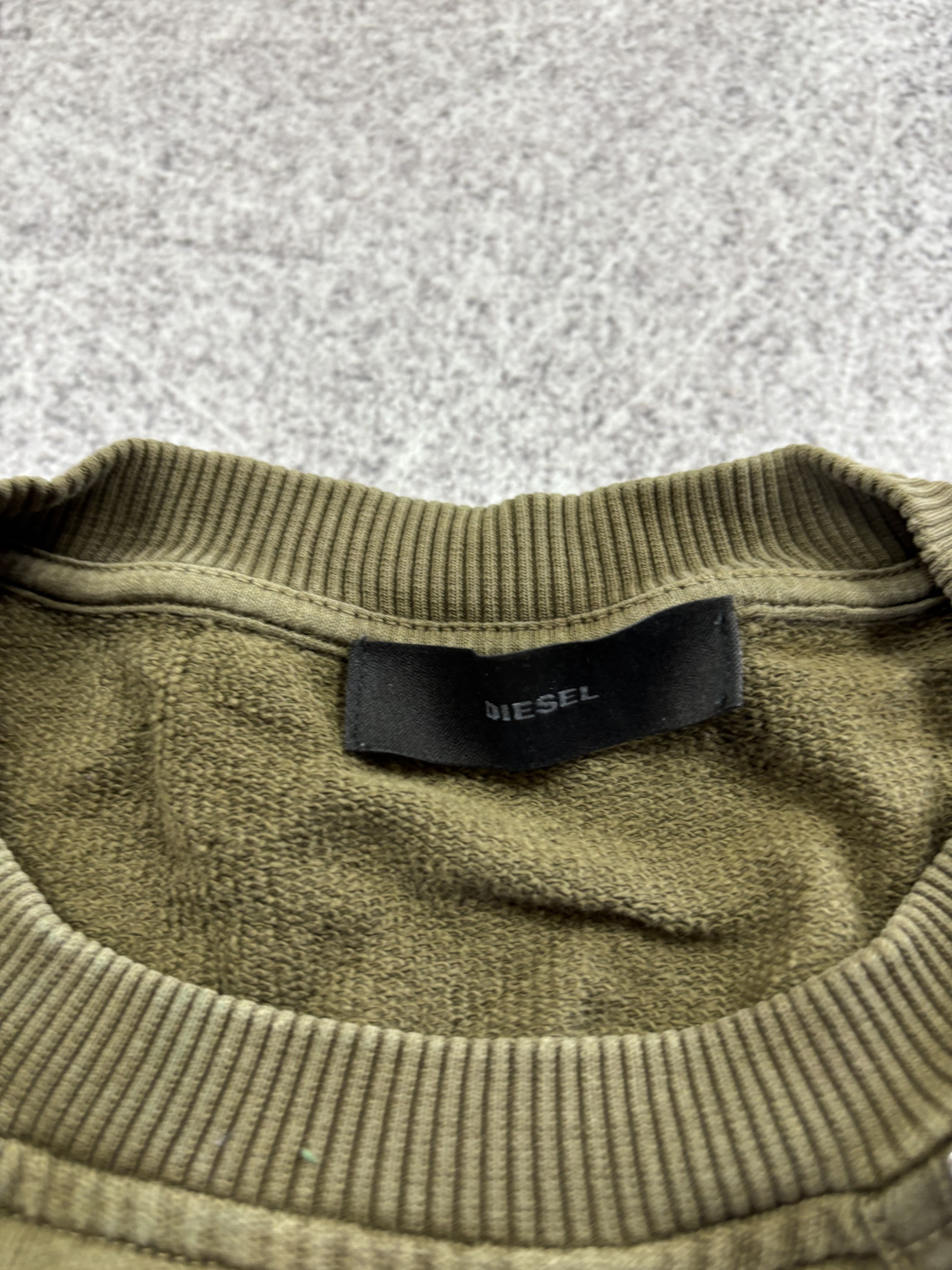 Diesel RICK OWENS TYPE CROPPED FULL ZIP DIESEL HOODIE CRAZY Size US S / EU 44-46 / 1 - 6 Thumbnail