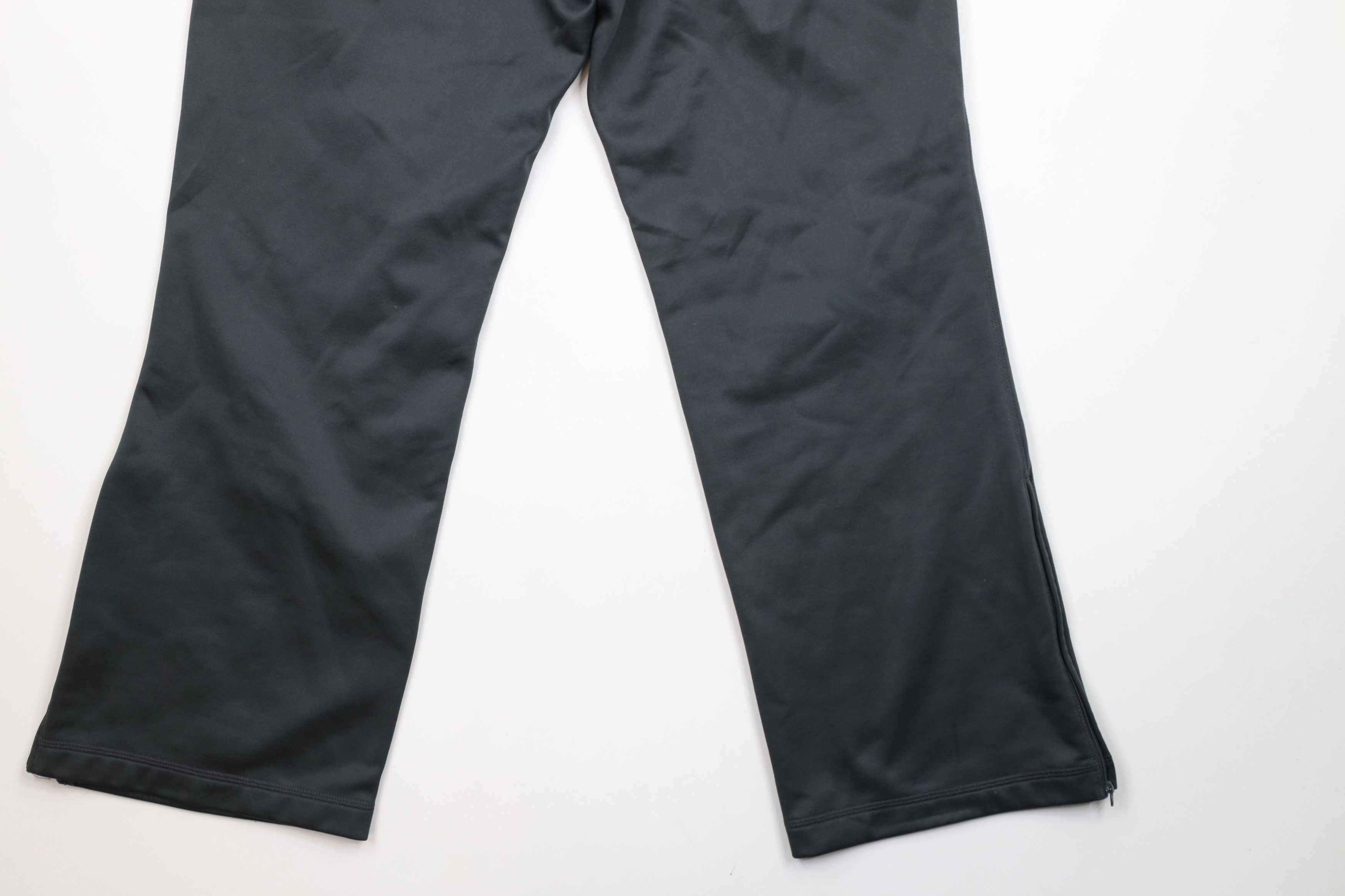Nike × Vintage Vintage Y2K Nike Therma Fit Mini Swoosh Wide Leg Sweatpants Size US 34 / EU 50 - 11 Thumbnail