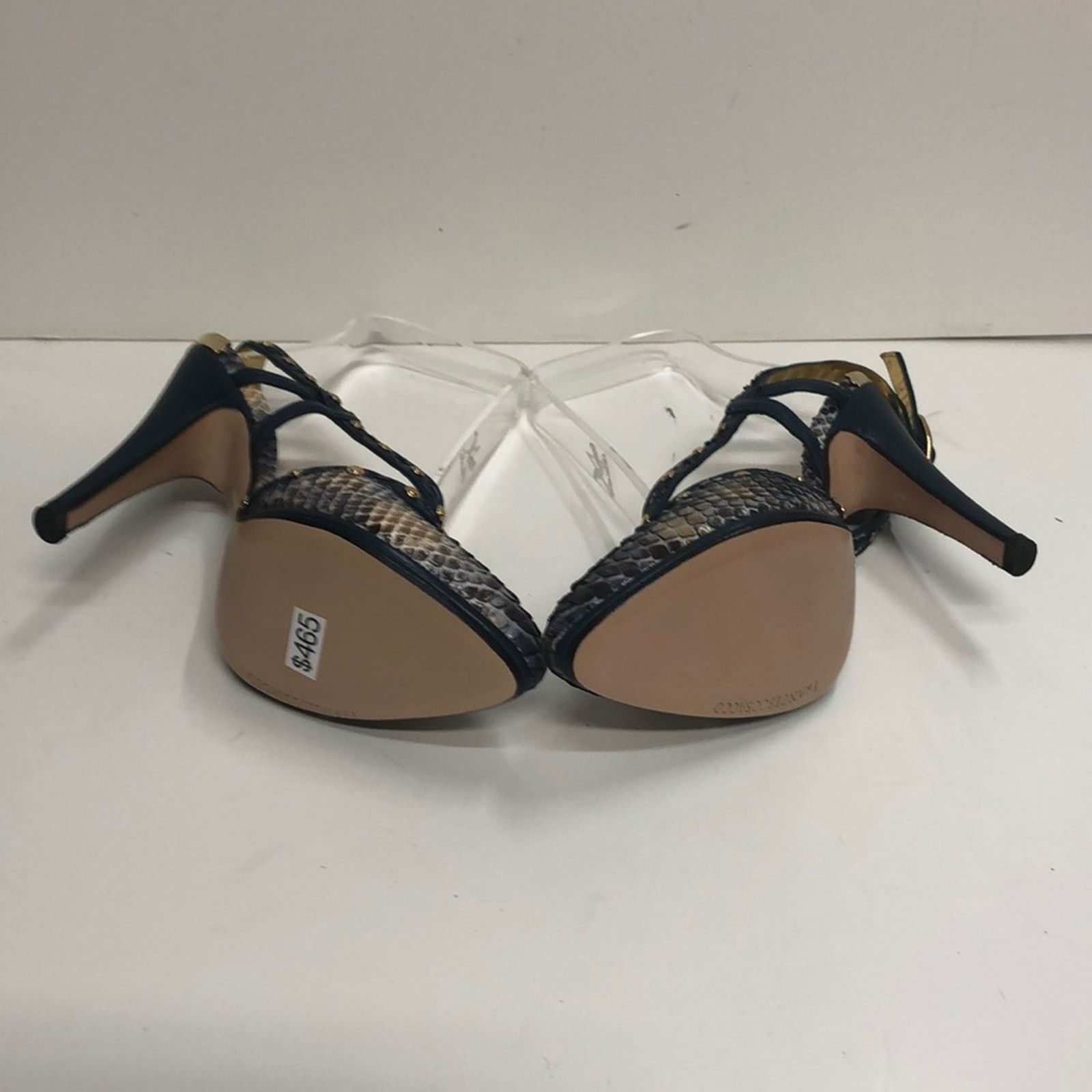 & Other Stories Francesco Sacco Made in Italy Snakeskin High Heel Size US 7 / IT 37 - 5 Thumbnail
