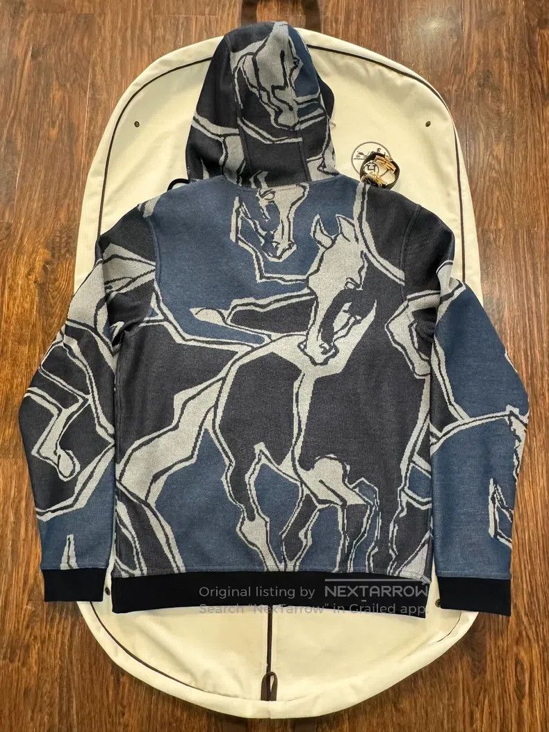 Hermes Hermes Tech Cotton Fabric Sweatshirt Size US L / EU 52-54 / 3 - 2 Thumbnail