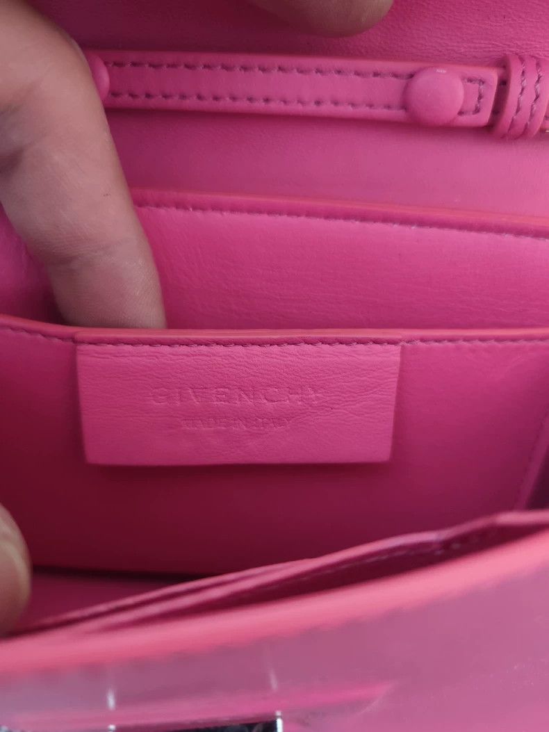 Givenchy Givenchy Salmon Pink Single Shoulder Crossbody Chain Bag Size ONE SIZE - 4 Thumbnail